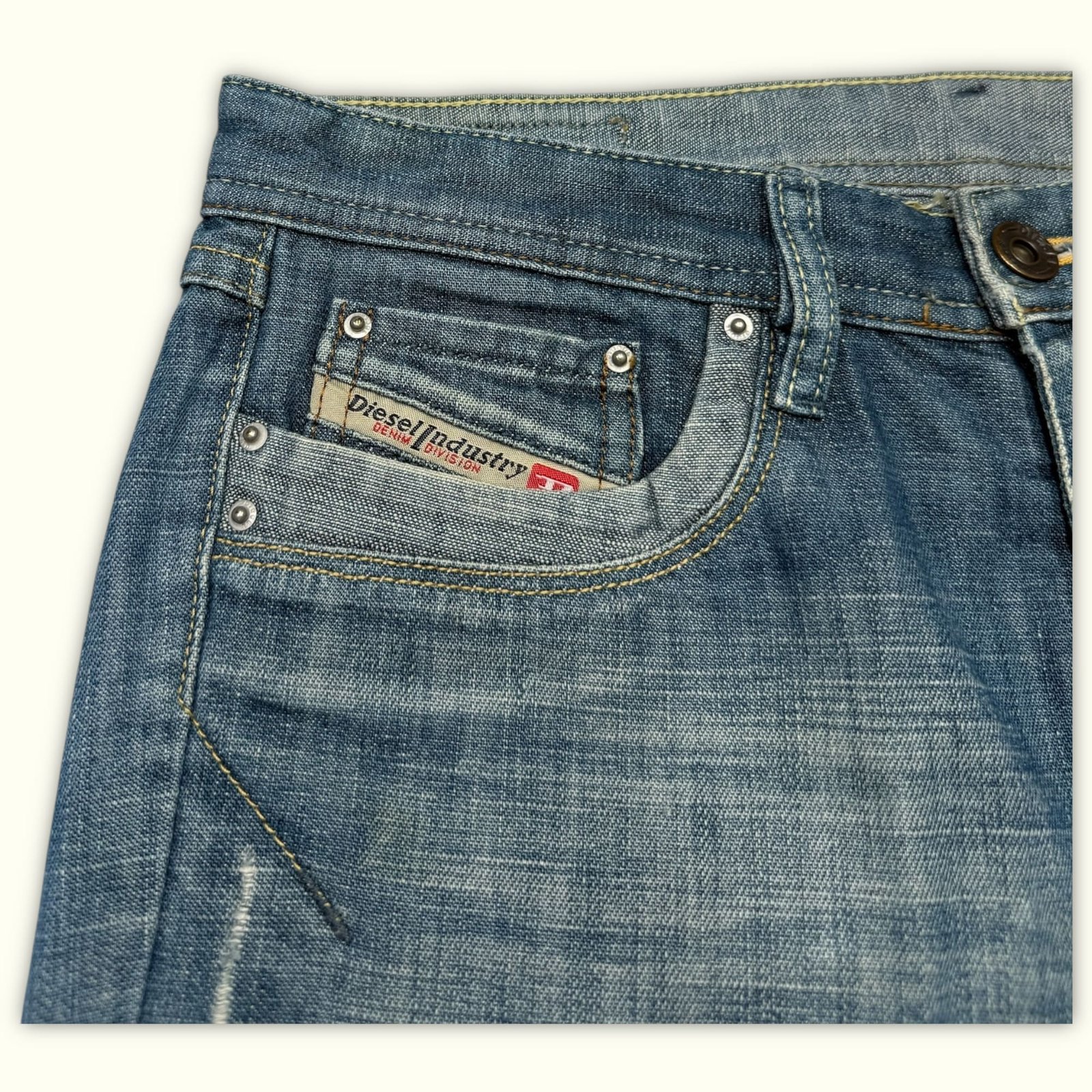 Diesel Jean Évasé Femme 2000s Y2K – W26