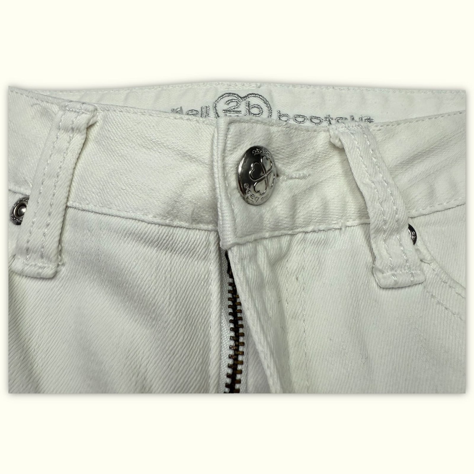 2B Bebe Jean Bootcut Femme 2000s Y2K – W29