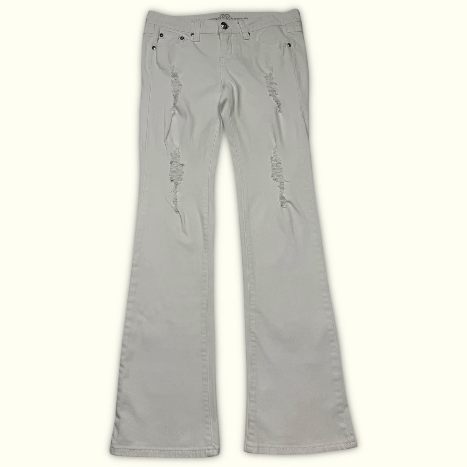 2B Bebe Jean Bootcut Femme 2000s Y2K – W29