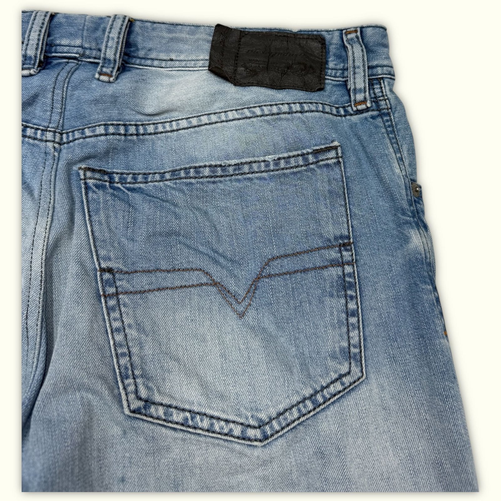Diesel Vaqueros Regular Hombre 2010s Normcore – W34