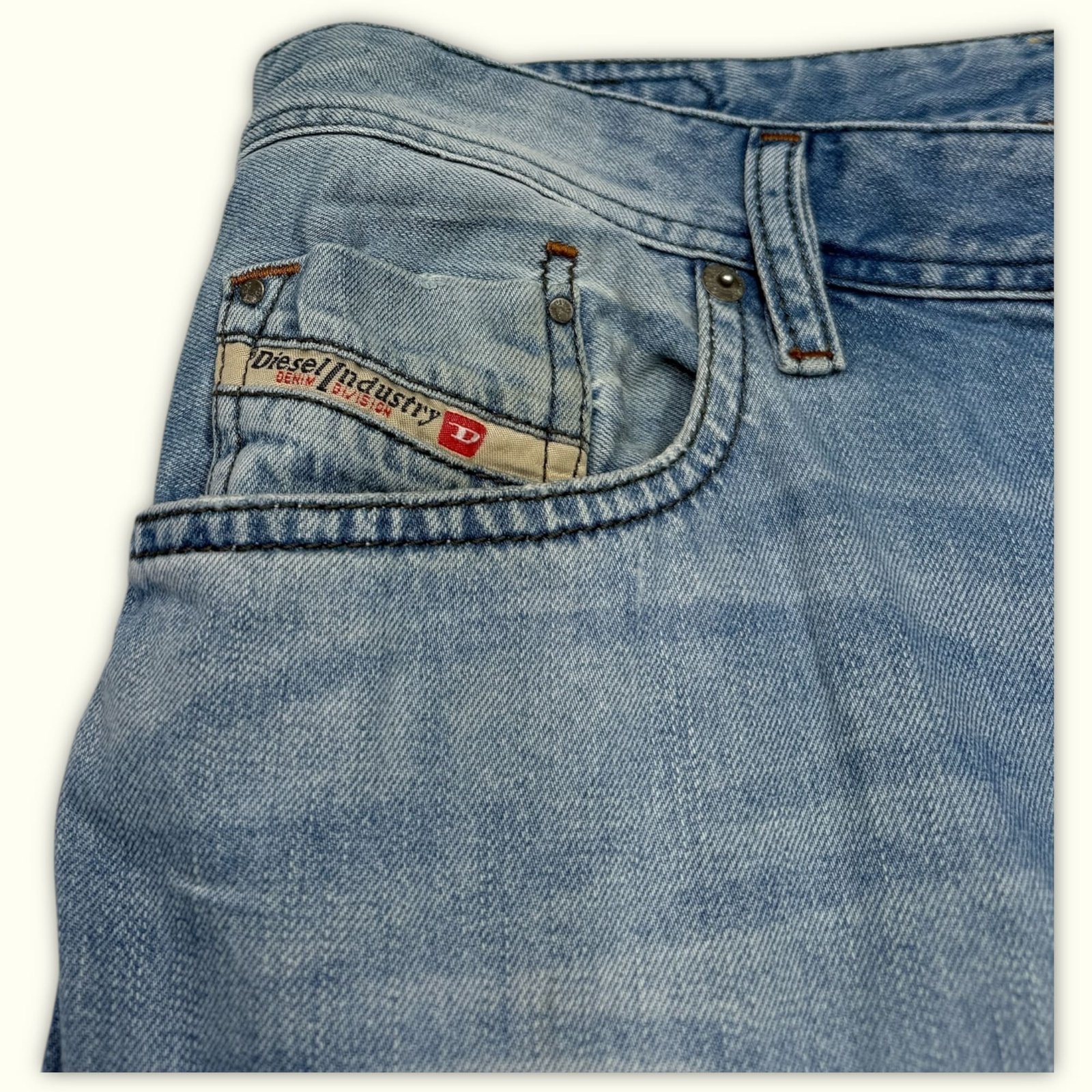 Diesel Vaqueros Regular Hombre 2010s Normcore – W34