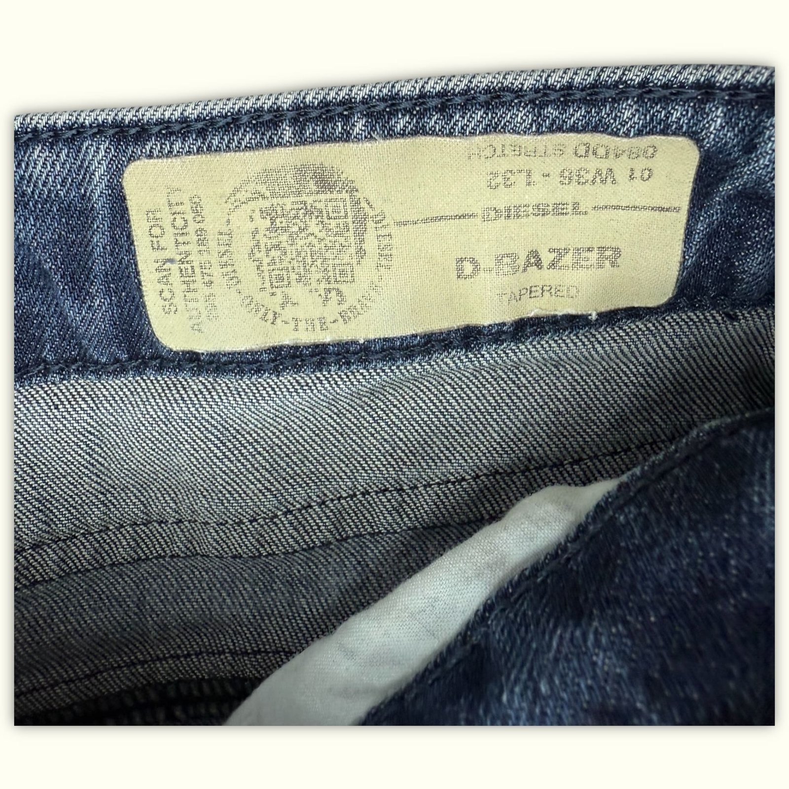 Diesel Jean Slim Homme 2010s Casual chic – W36