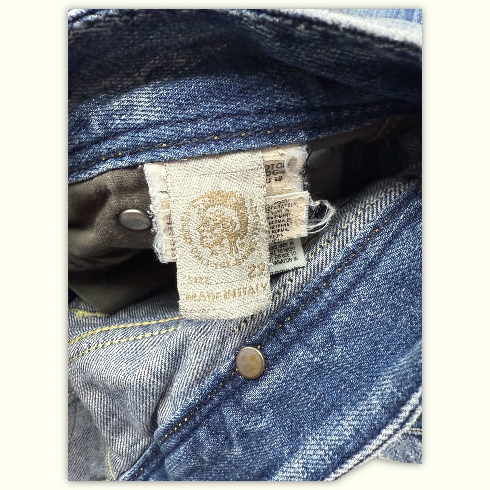 Diesel Jean Regular Femme 2000s Y2K – W29