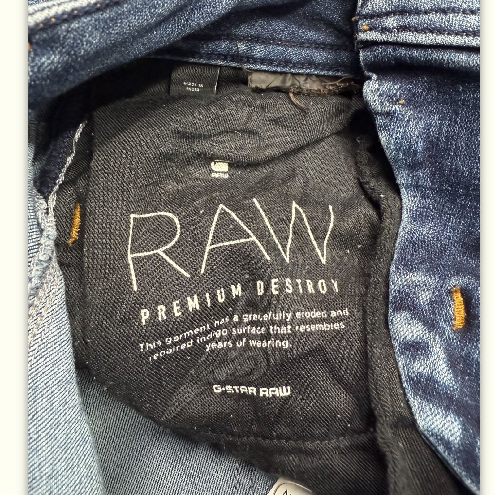 G-Star Raw Jean Skinny Femme Grunge – W26
