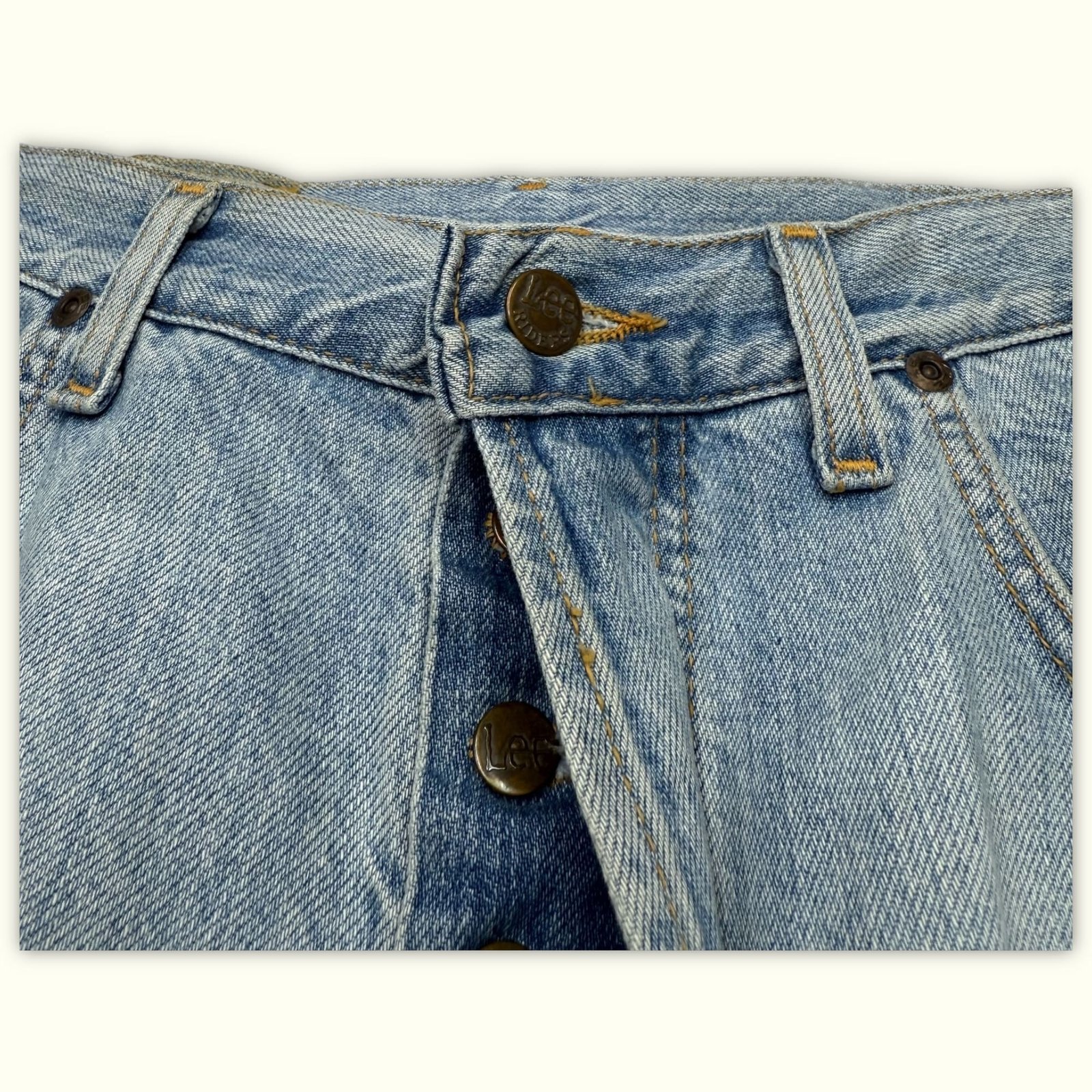 Lee Jean Regular Homme 1990s Vintage – W34