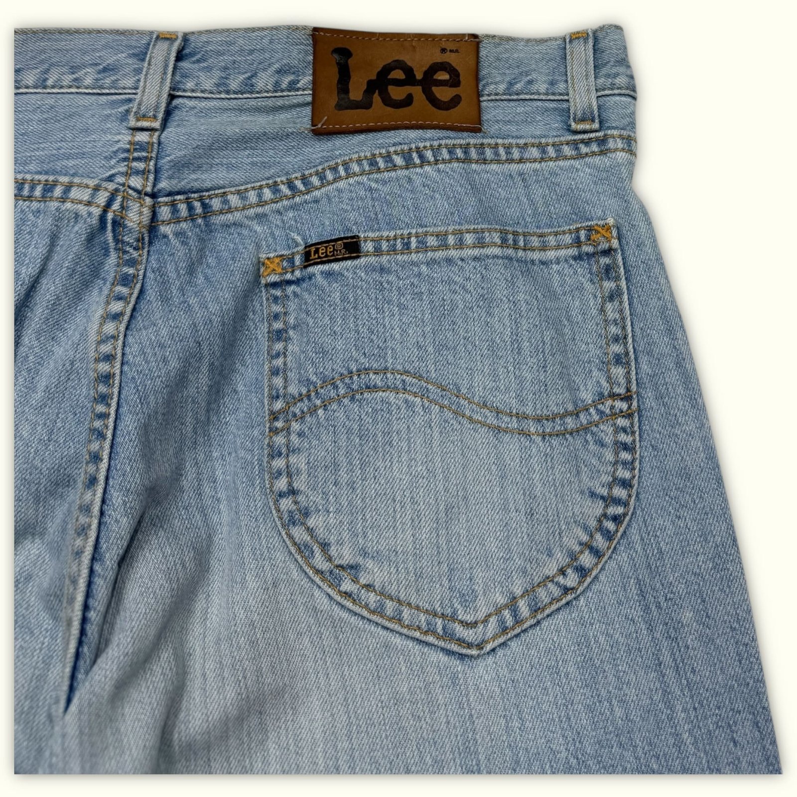 Lee Jean Regular Homme 1990s Vintage – W34