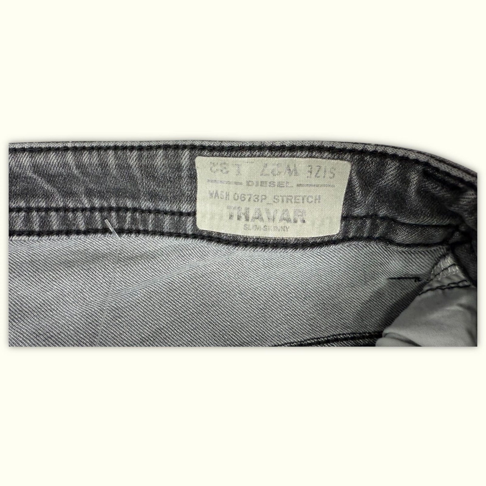 Diesel Jean Slim Homme Streetwear – W27