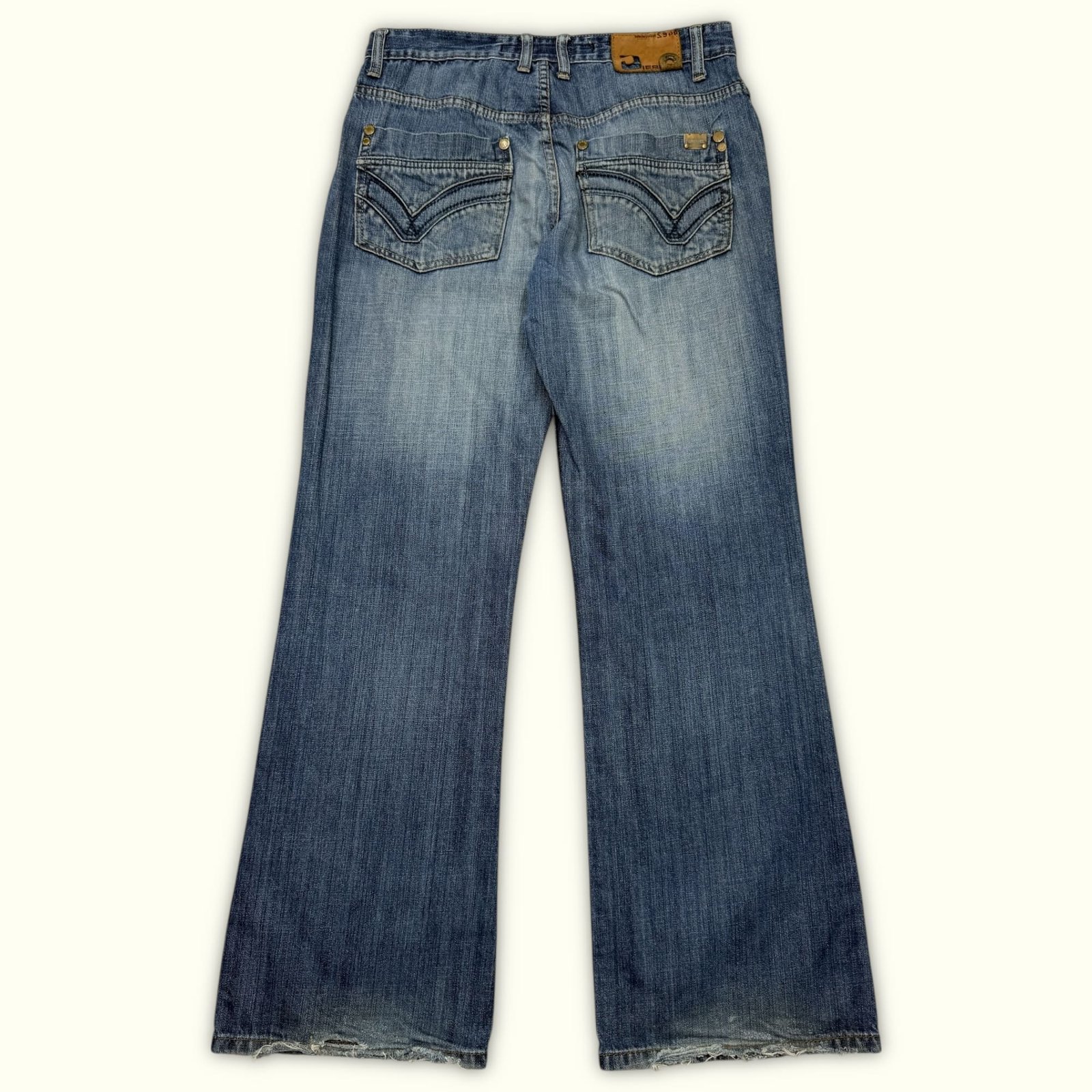 Diesel Jean Relaxed Homme 2000s Y2K – W32