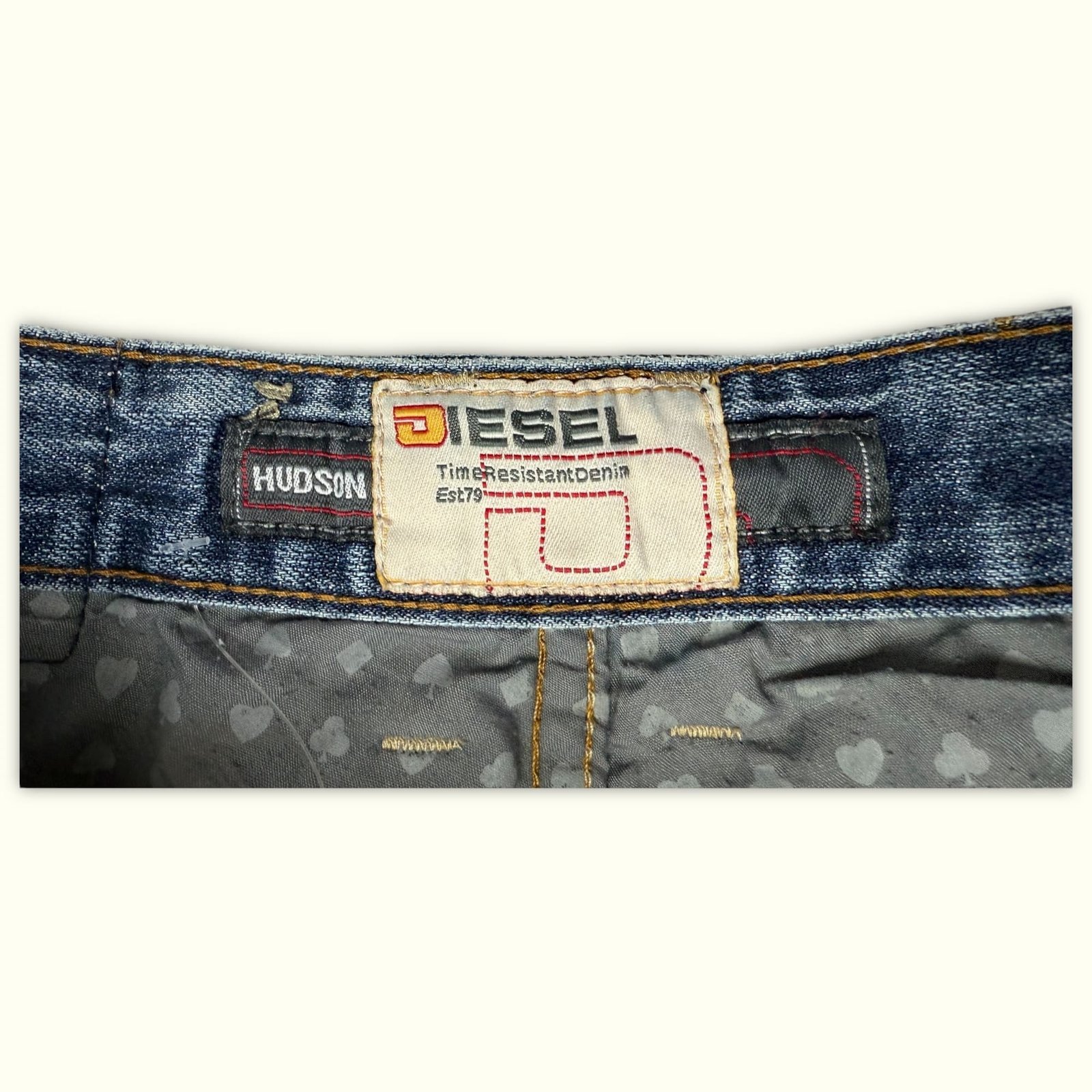 Diesel Jean Relaxed Homme 2000s Y2K – W32