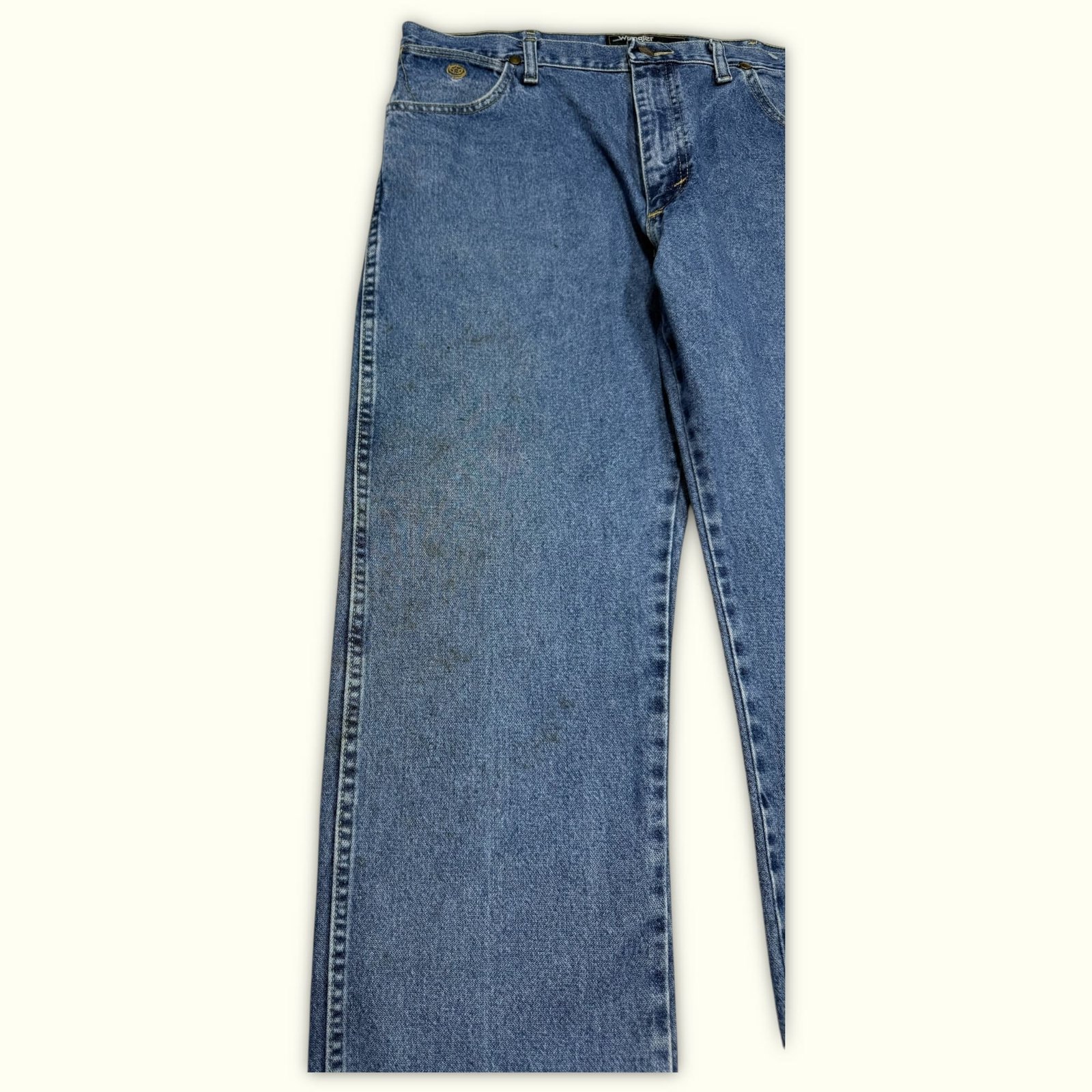Wrangler Jean Regular Homme 2000s Western – W38