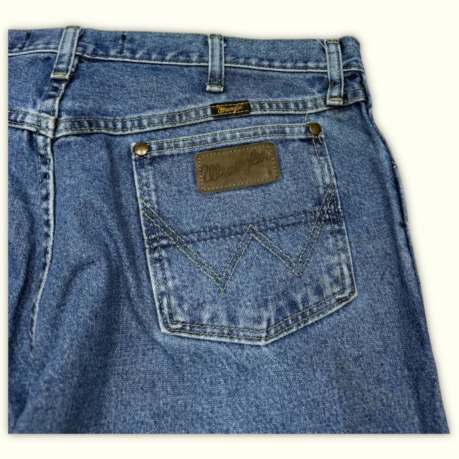 Wrangler Jean Regular Homme 2000s Western – W38