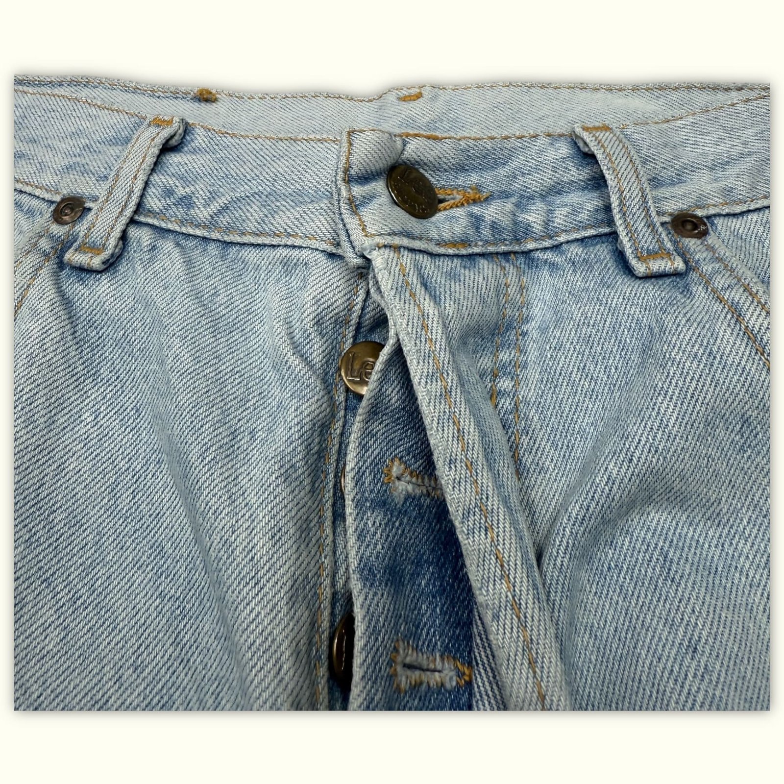 Lee Jean Regular Homme 1990s Vintage – W34