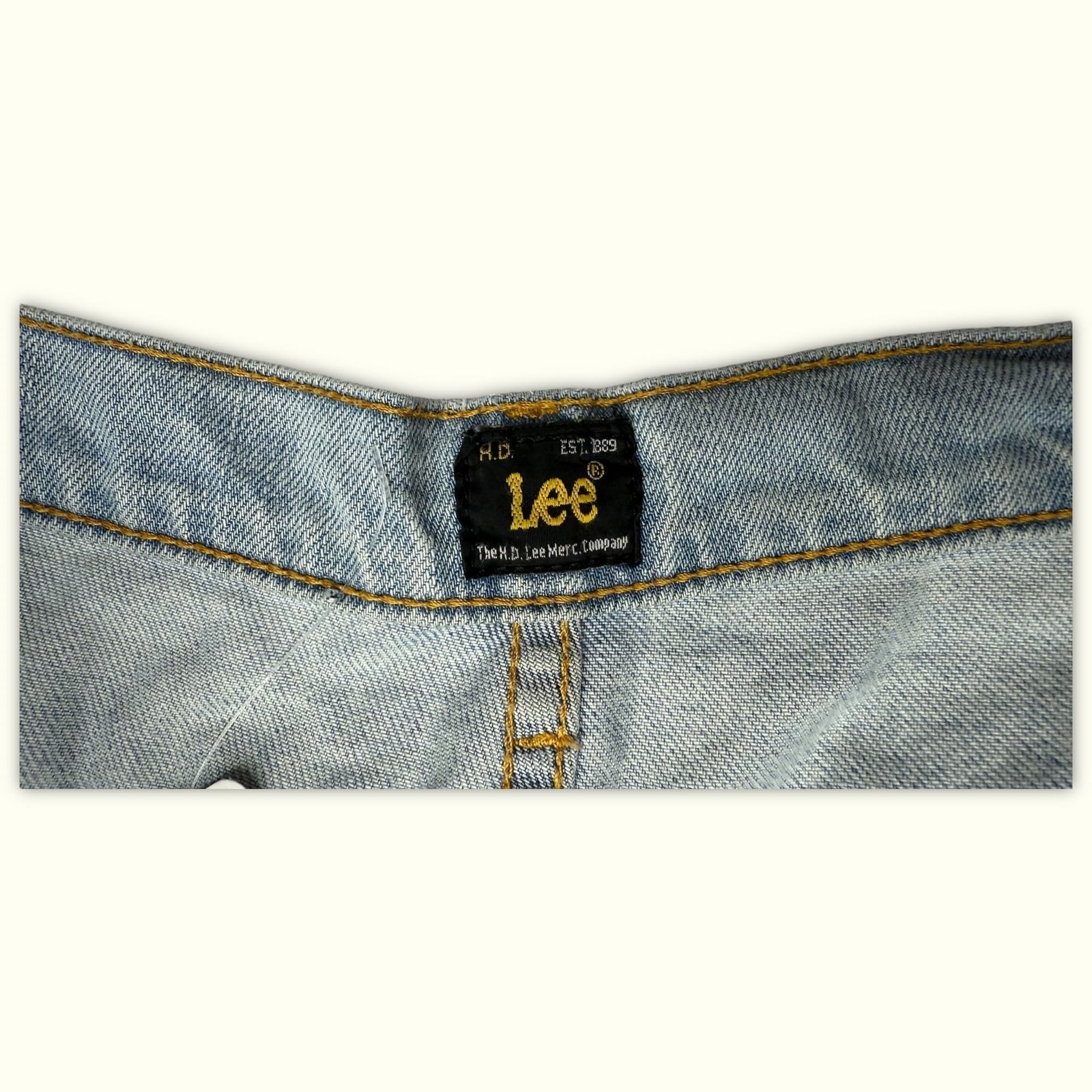 Lee Jean Regular Homme 2000s Normcore – W38
