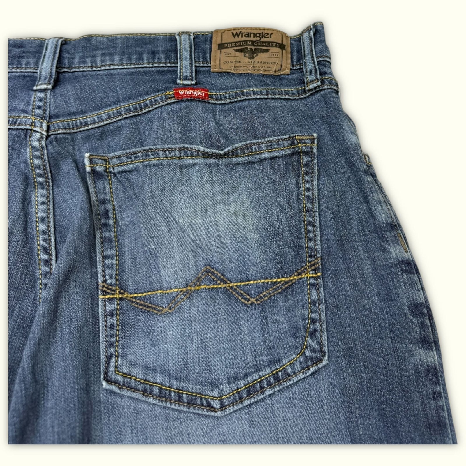 Wrangler Jean Regular Homme 2010s Western – W33