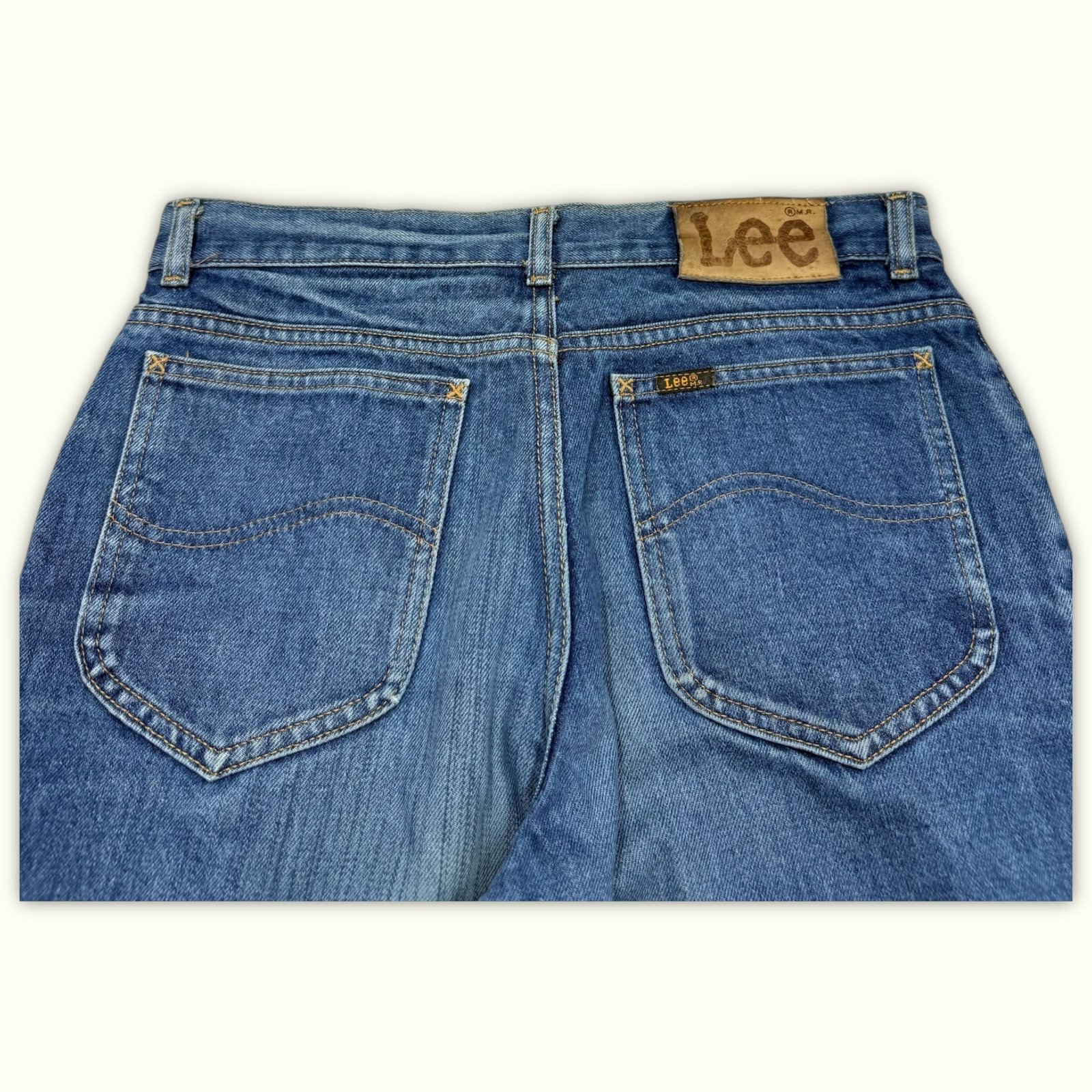 Lee Jean Regular Homme 1980s Vintage – W32