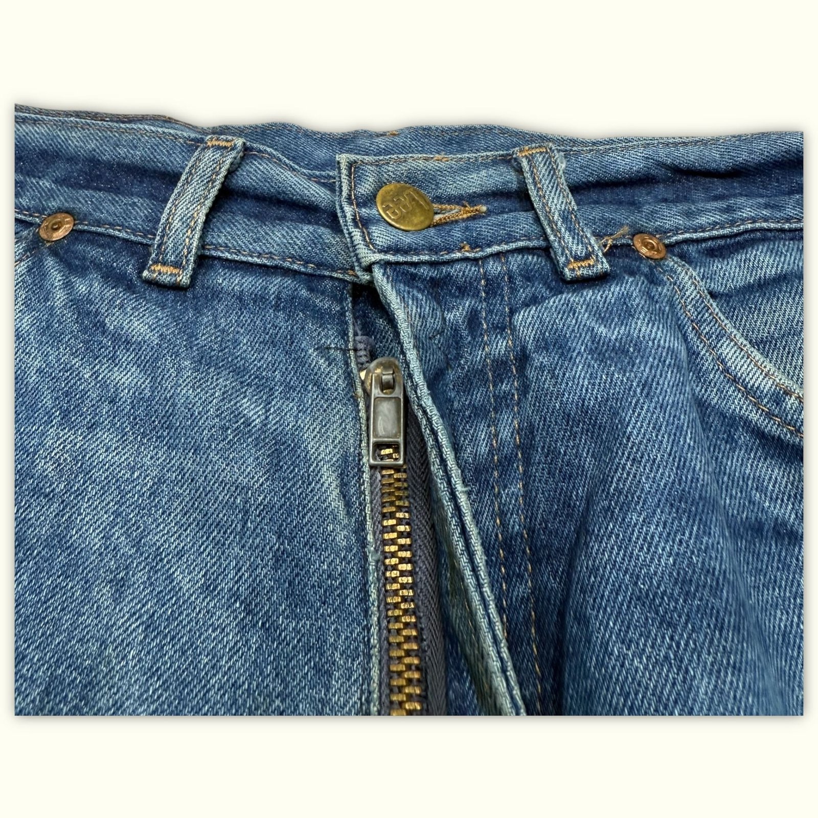 Lee Jean Regular Homme 1980s Vintage – W32