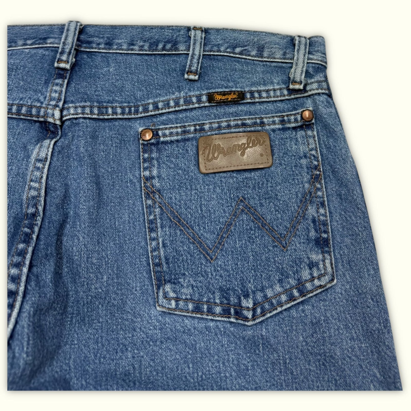 Wrangler Jean Regular Homme 2000s Western – W38