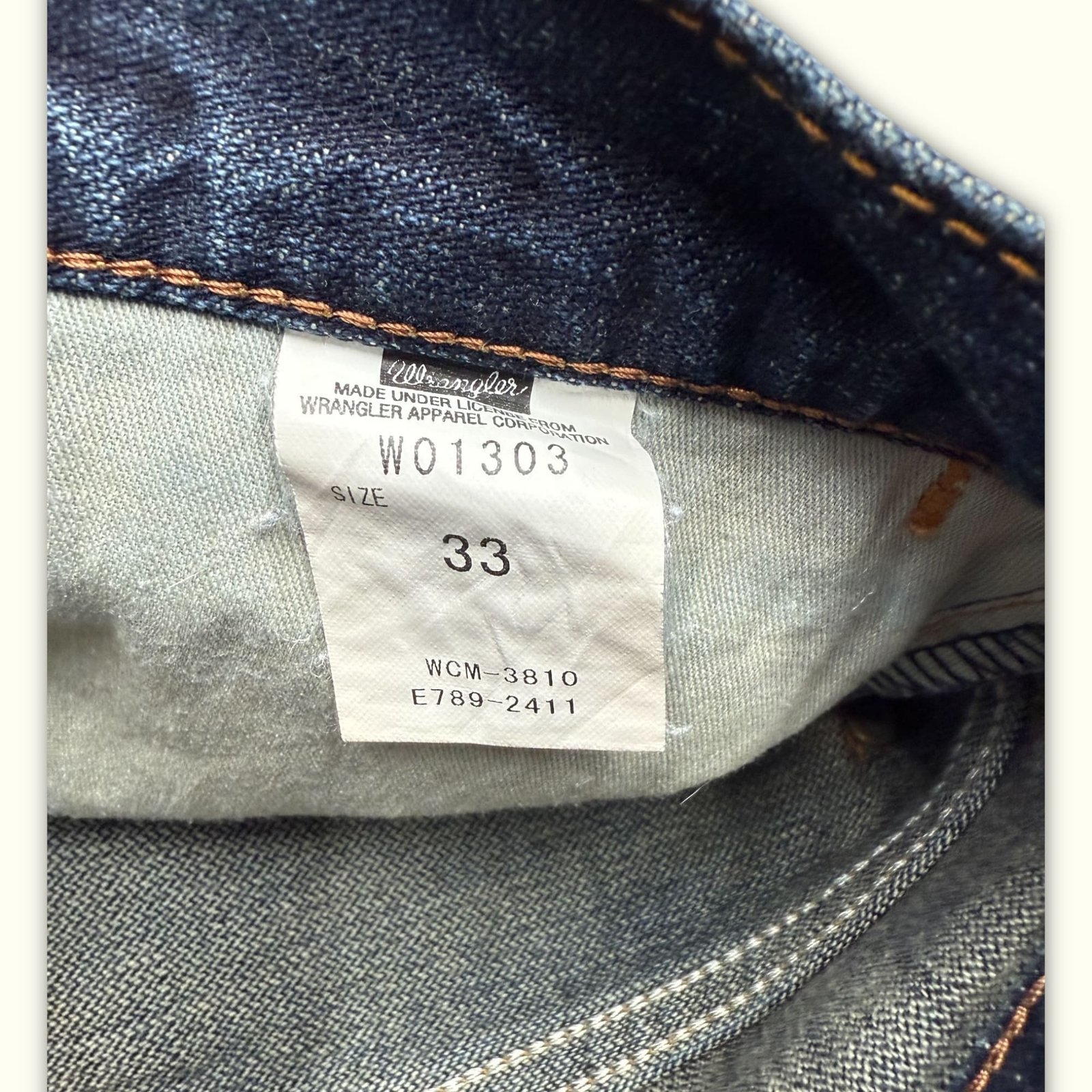 Wrangler Jean Regular Homme 1990s Vintage – W33