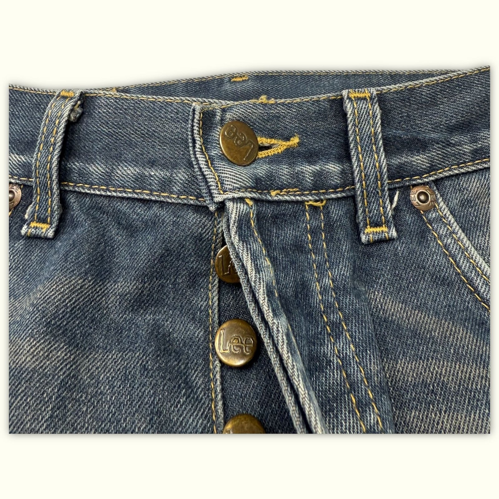 Lee Jean Évasé Homme 1990s Vintage – W28