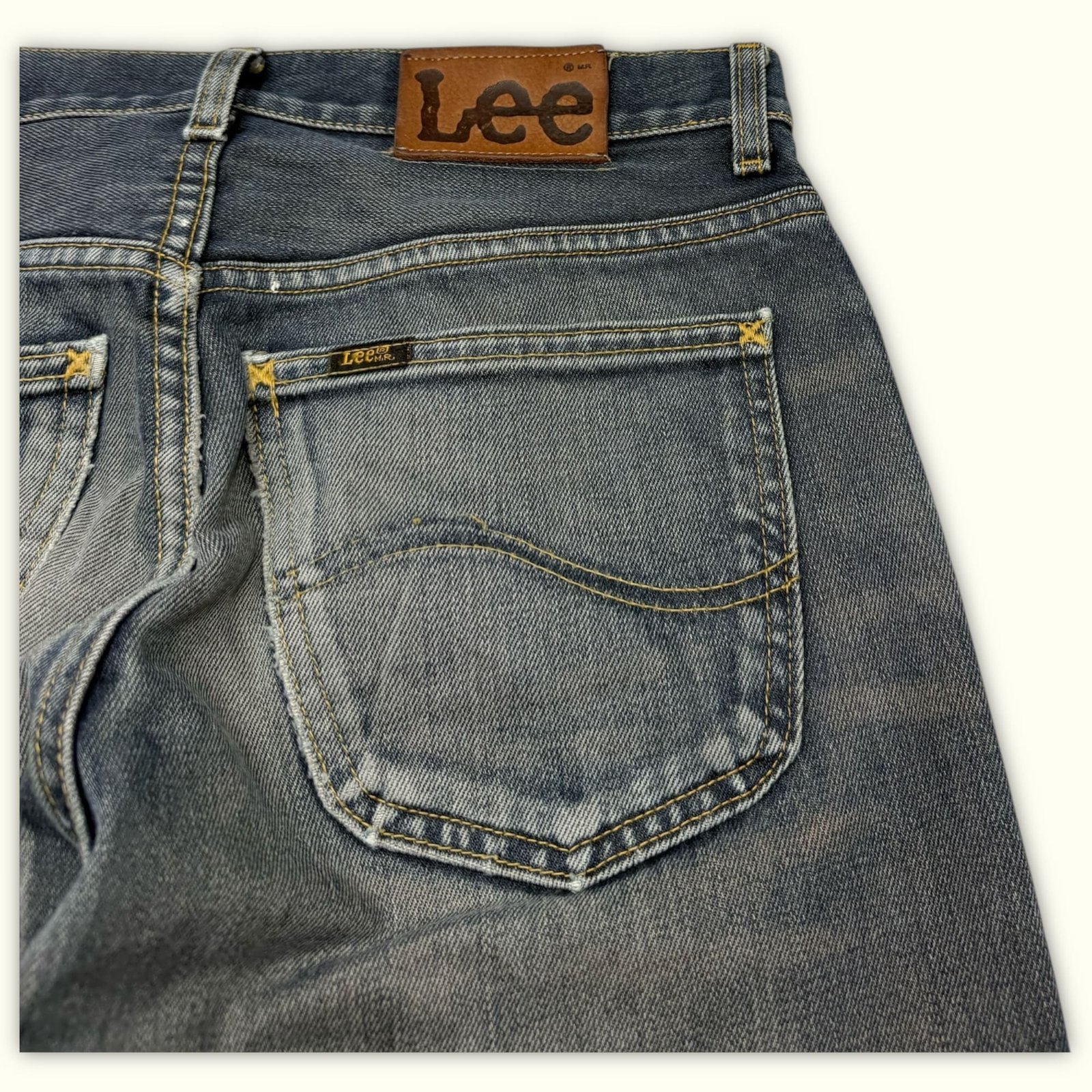 Lee Jean Évasé Homme 1990s Vintage – W28