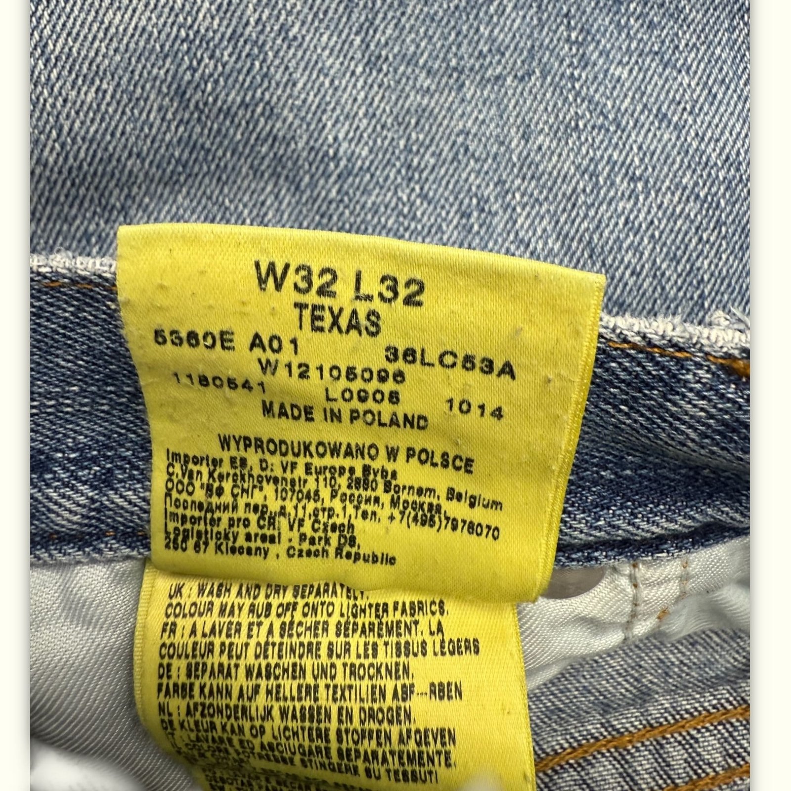 Wrangler Jean Regular Homme 2010s Western – W32