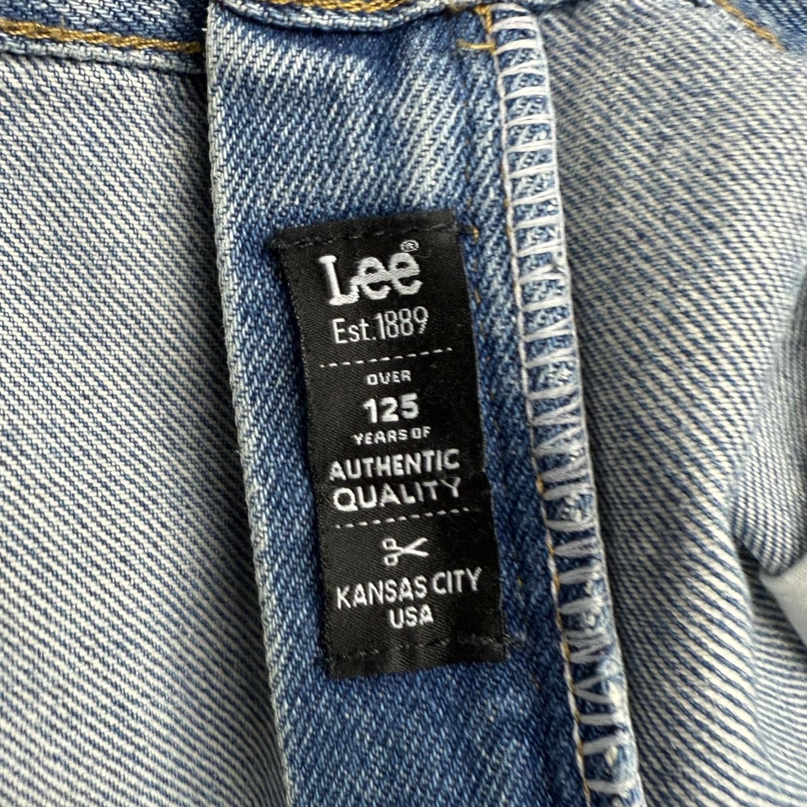 Lee Jean Regular Homme 2010s Workwear – W38