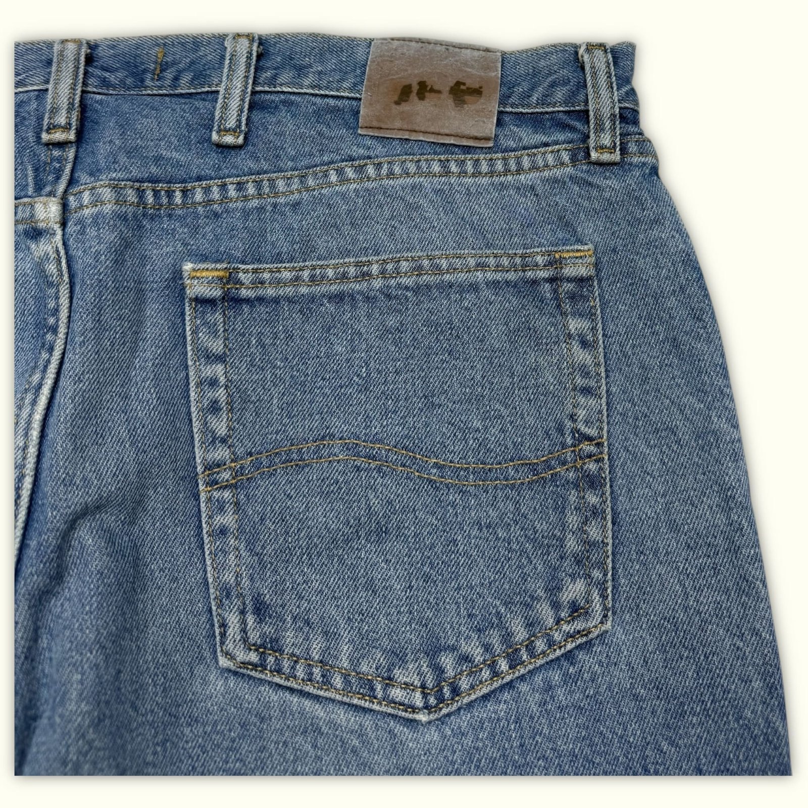 Lee Jean Regular Homme 2010s Workwear – W38