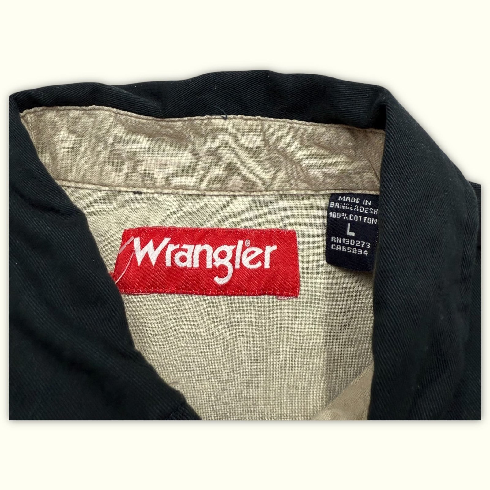 Wrangler Chemise Relaxed Homme Workwear – L