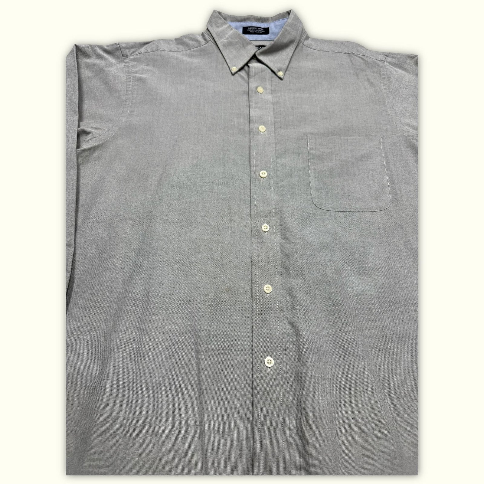Chaps Chemise Regular Homme 2000s Preppy – L