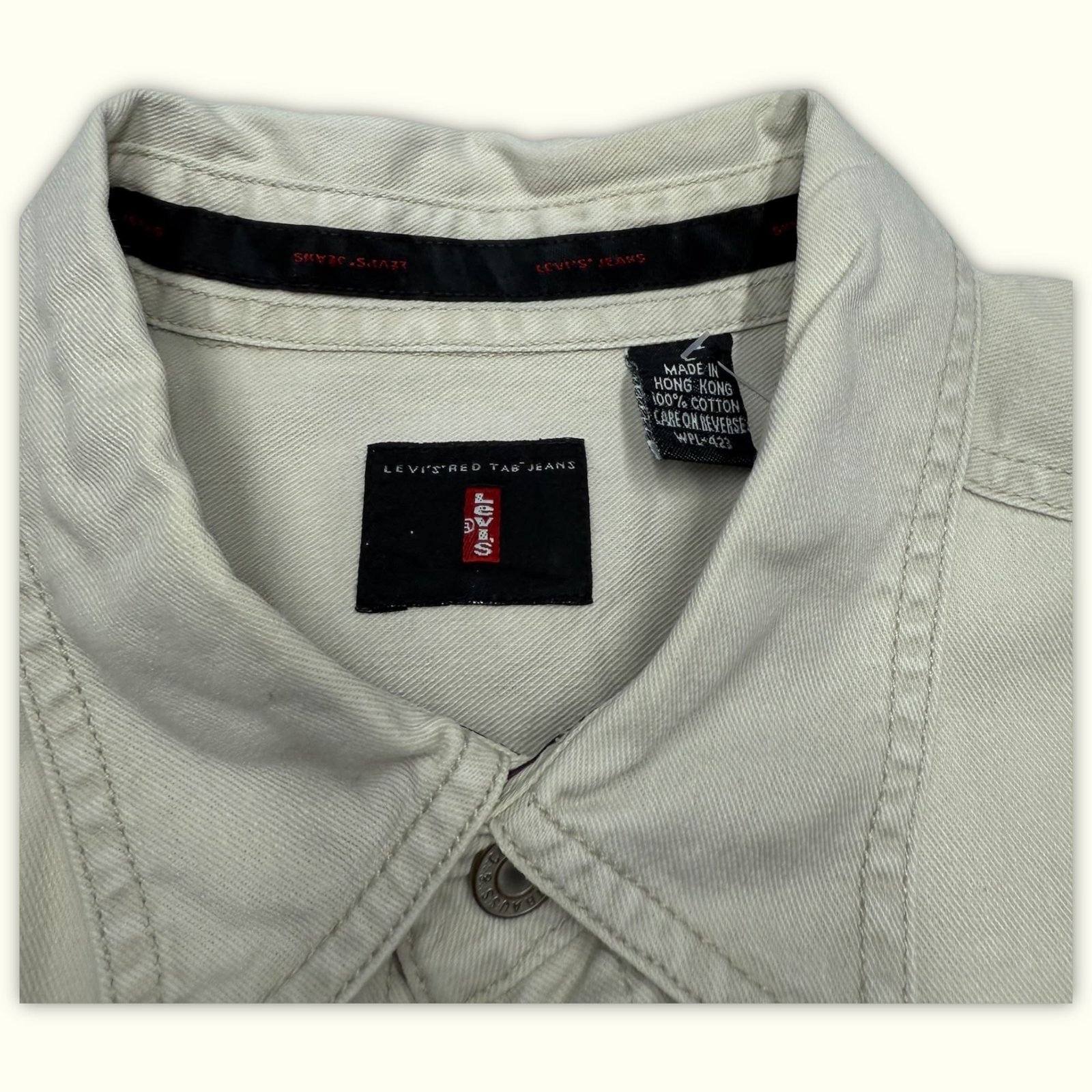 Levi'S Chemise Regular Homme 1990s Workwear – L