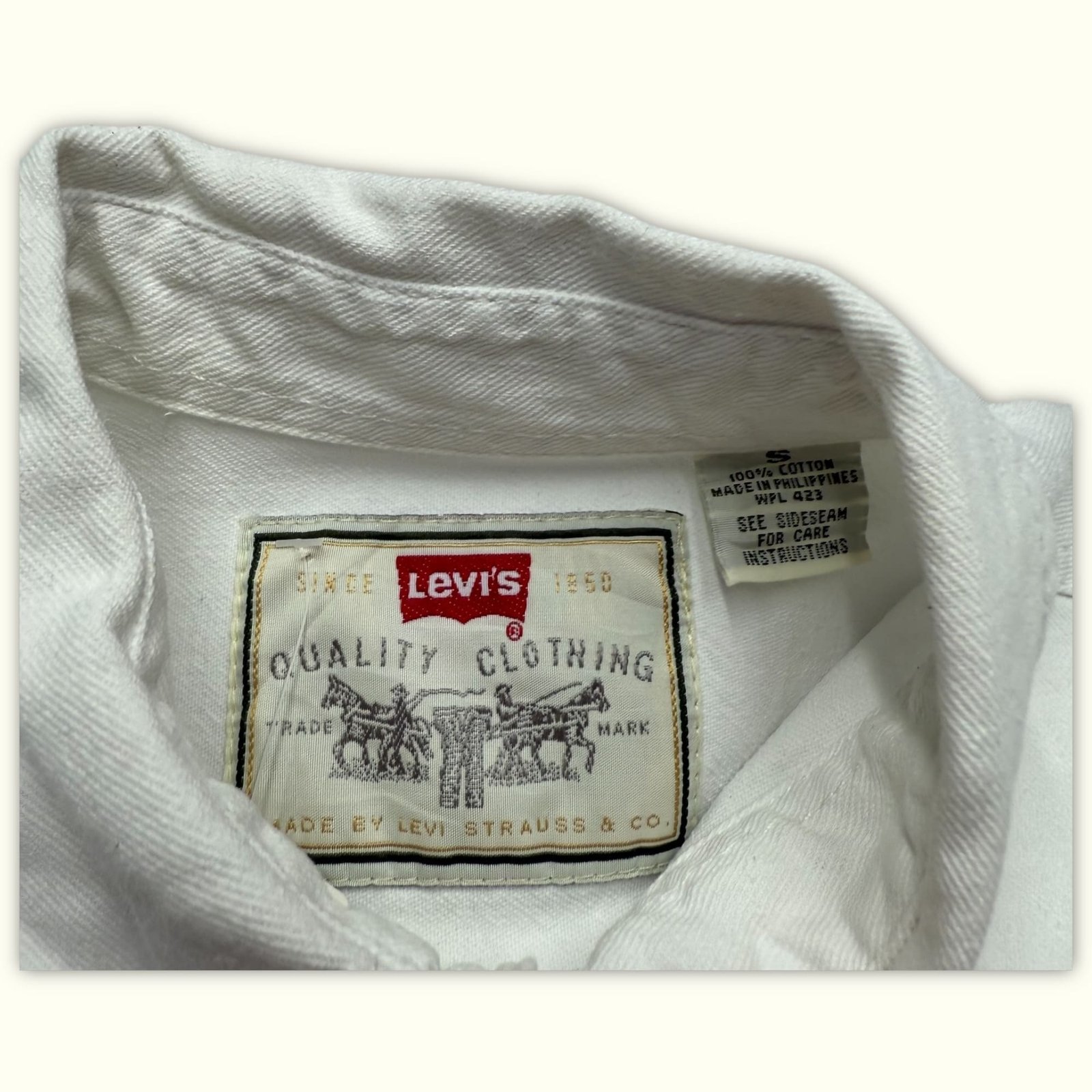 Levi'S Chemise Regular Homme 1990s Workwear – S
