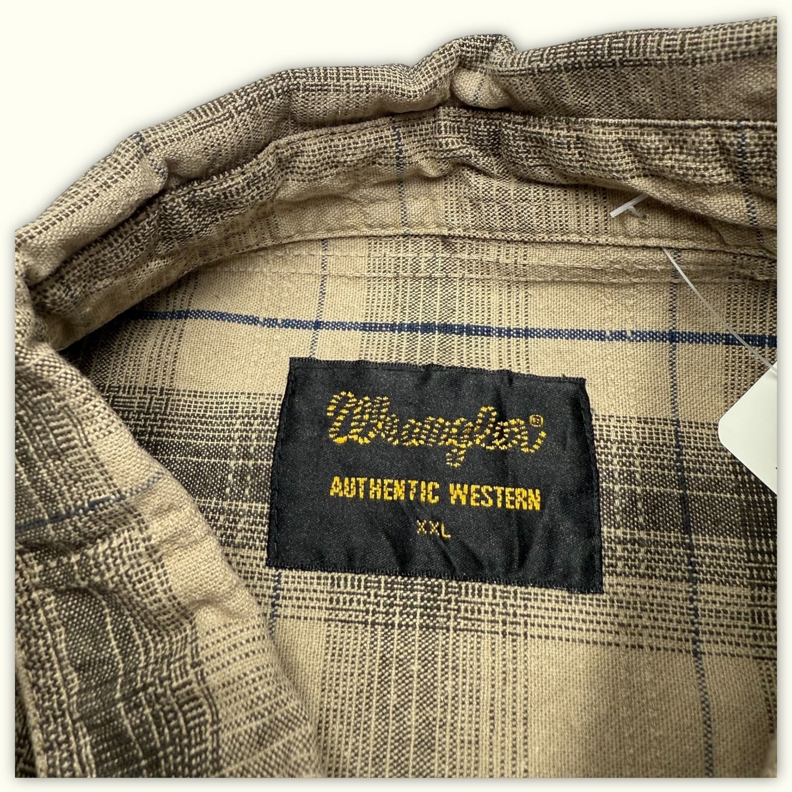 Wrangler Chemise Regular Homme 1990s Western – XXL