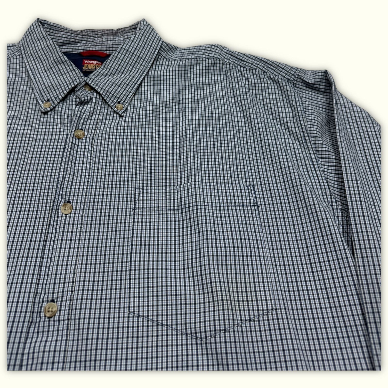 Wrangler Overhemd Regular Heren 2000s Western – XL