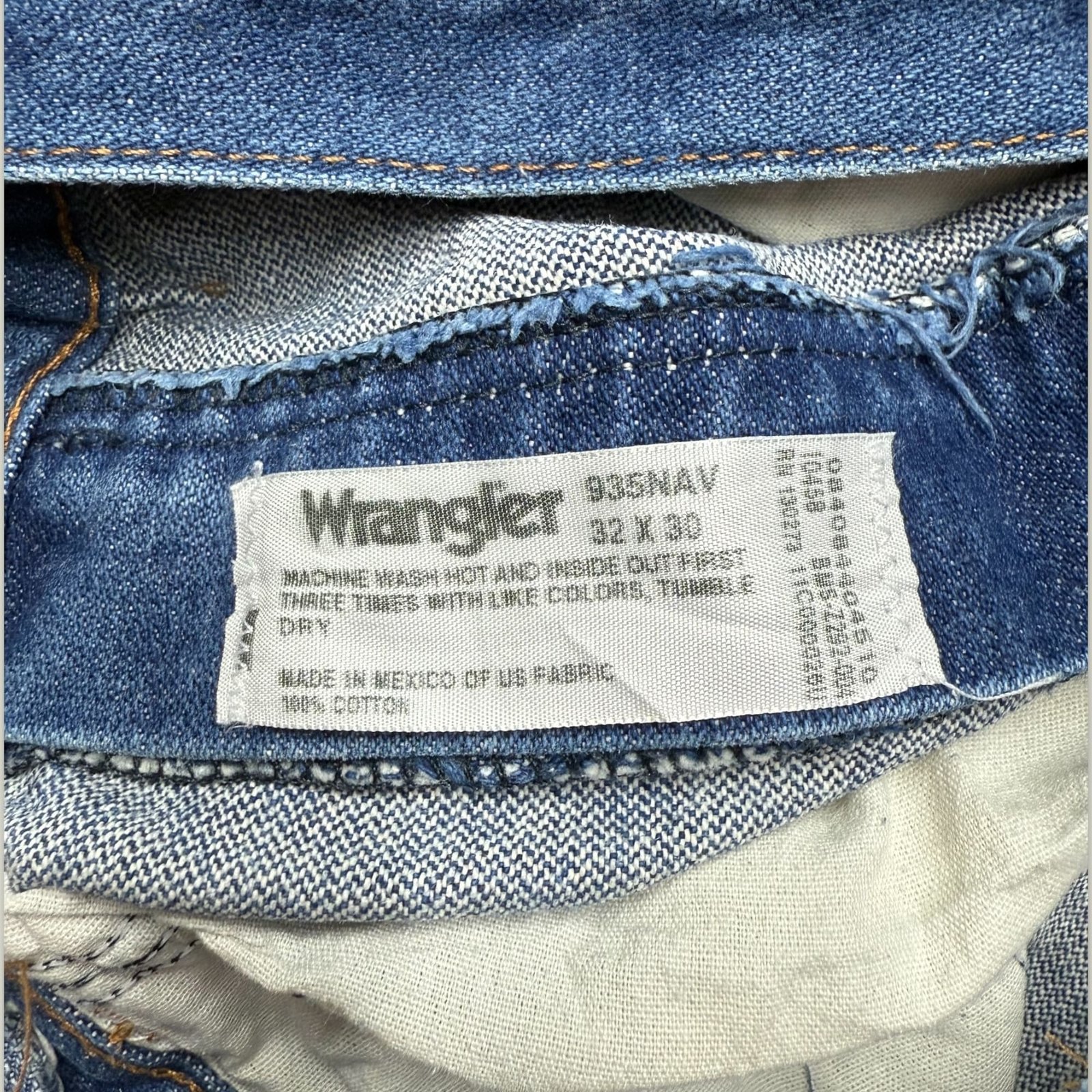 Wrangler Jean Regular Homme 1990s Western – W32