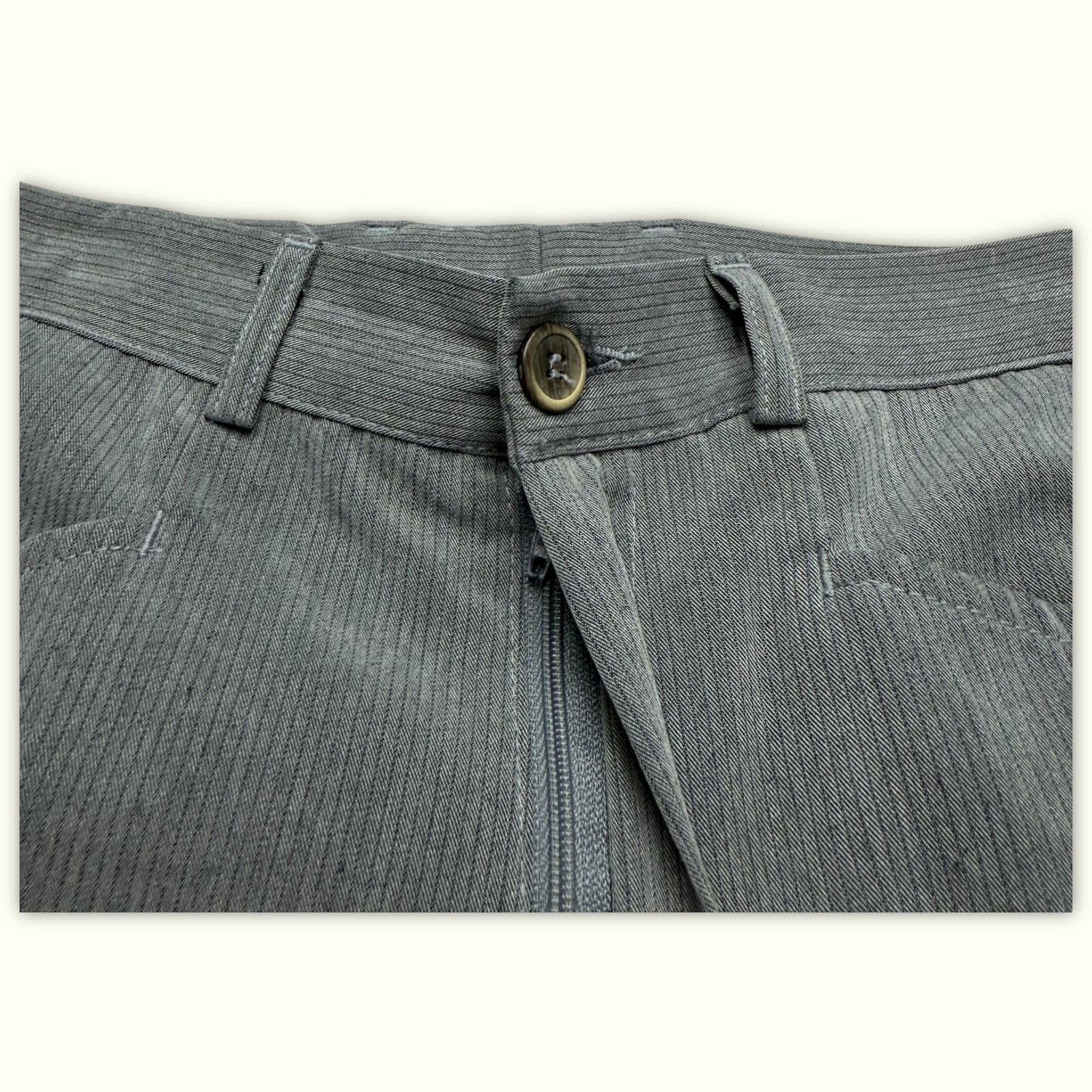 Brook'S & Fox Spodnie Regular Mężczyźni 1990s Vintage – W30