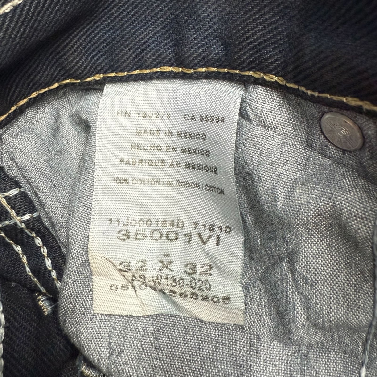 Wrangler Jean Regular Homme 2000s Western – W32