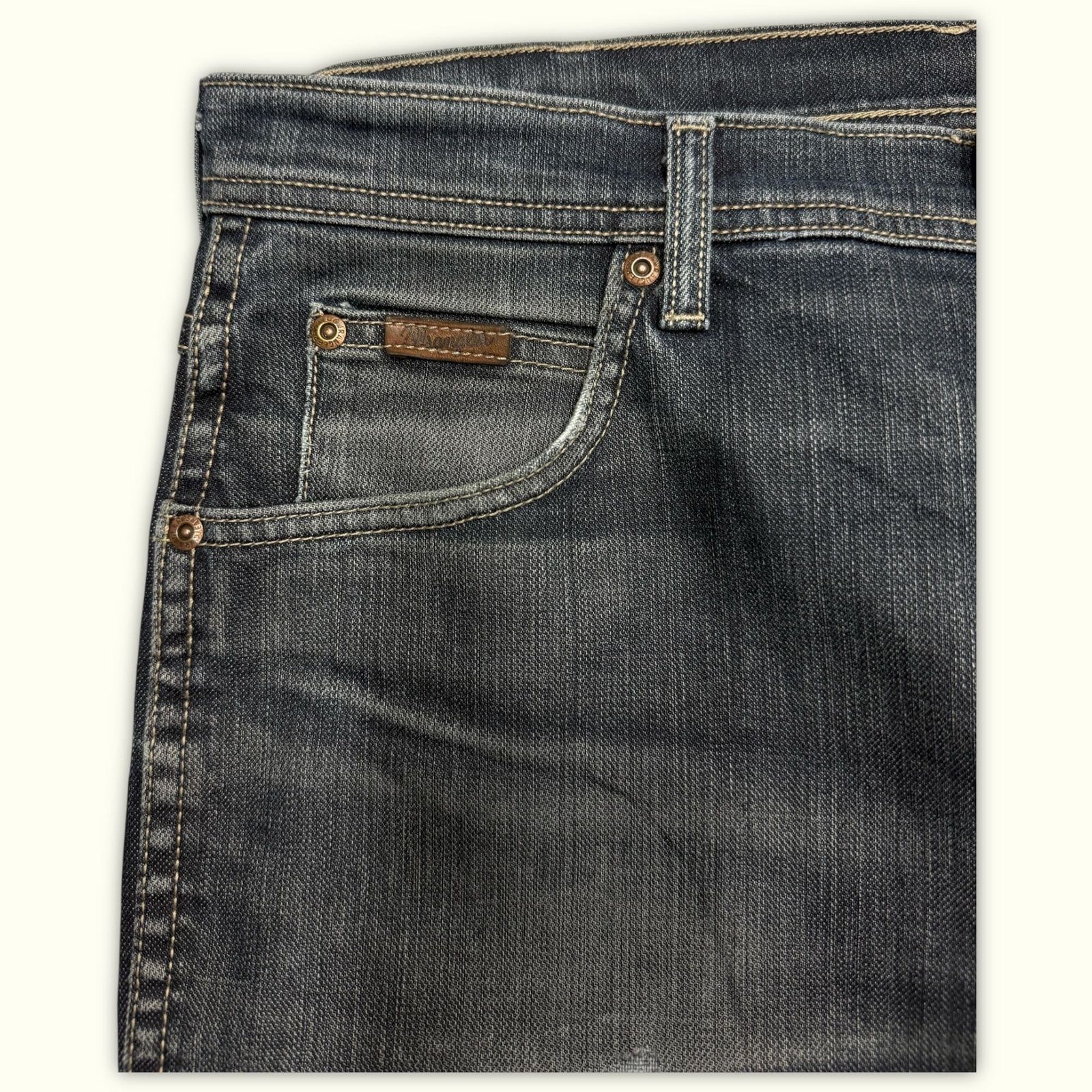 Wrangler Jean Regular Homme 2000s Western – W33