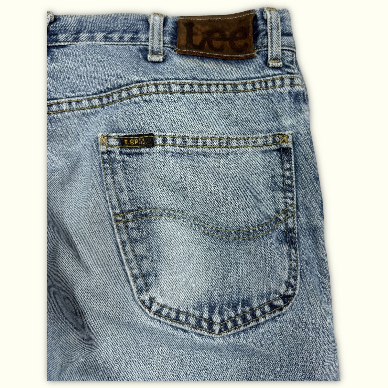 Lee Jean Regular Homme 1990s Vintage – W32