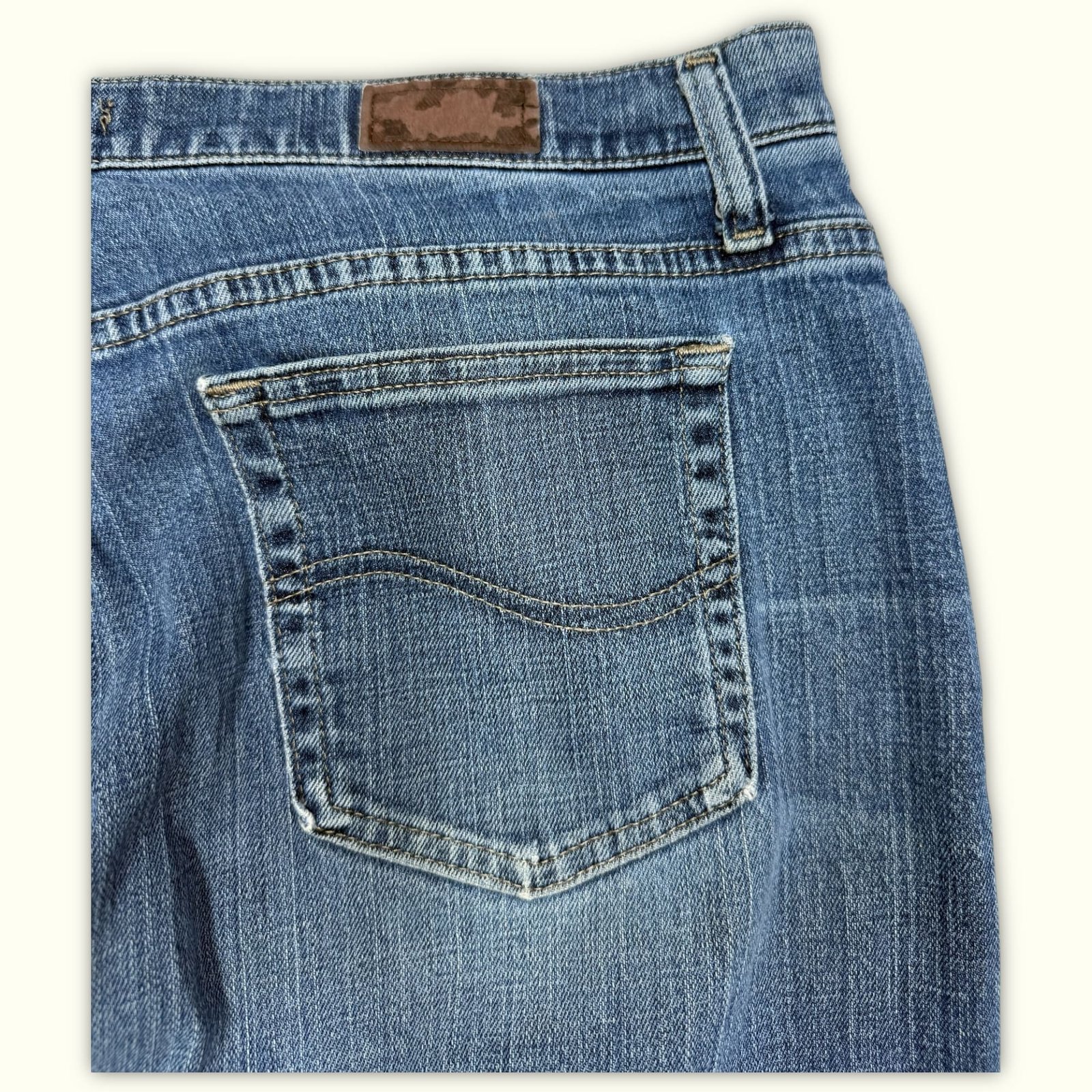 Lee Jean Relaxed Femme 2000s Vintage – W34