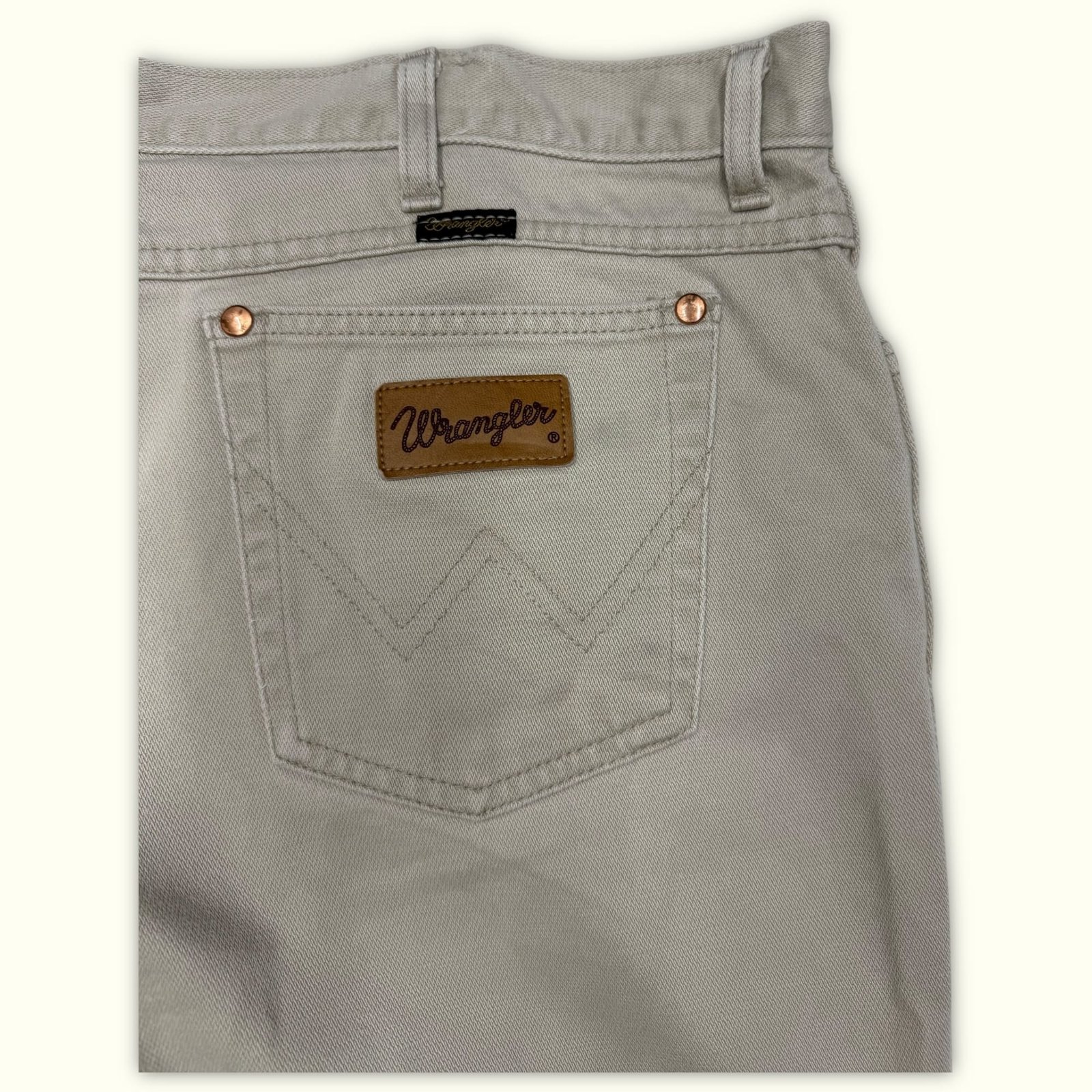 Wrangler Spodnie Regular Mężczyźni 1990s Western – W40