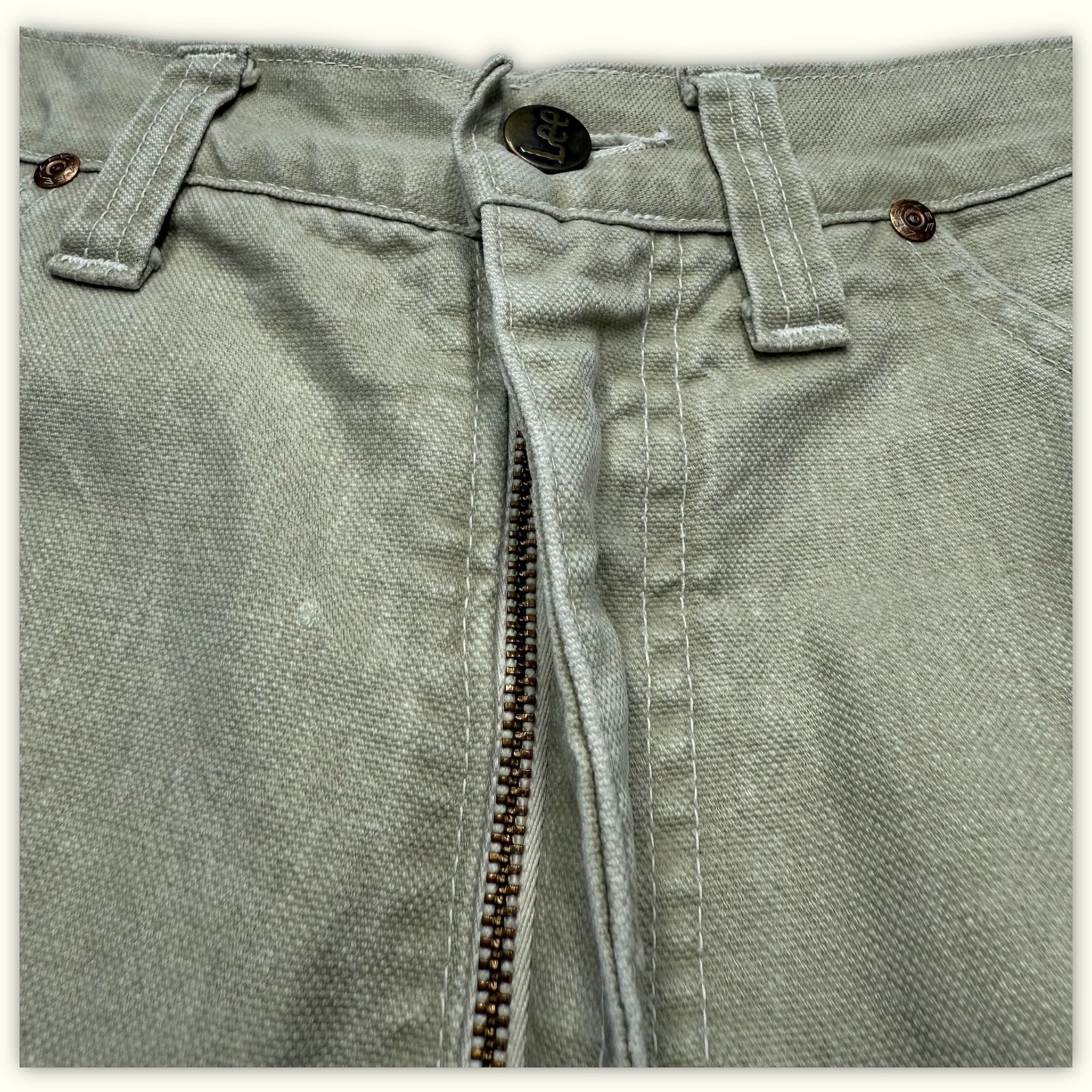 Lee Jean Regular Homme 1970s Vintage – W26