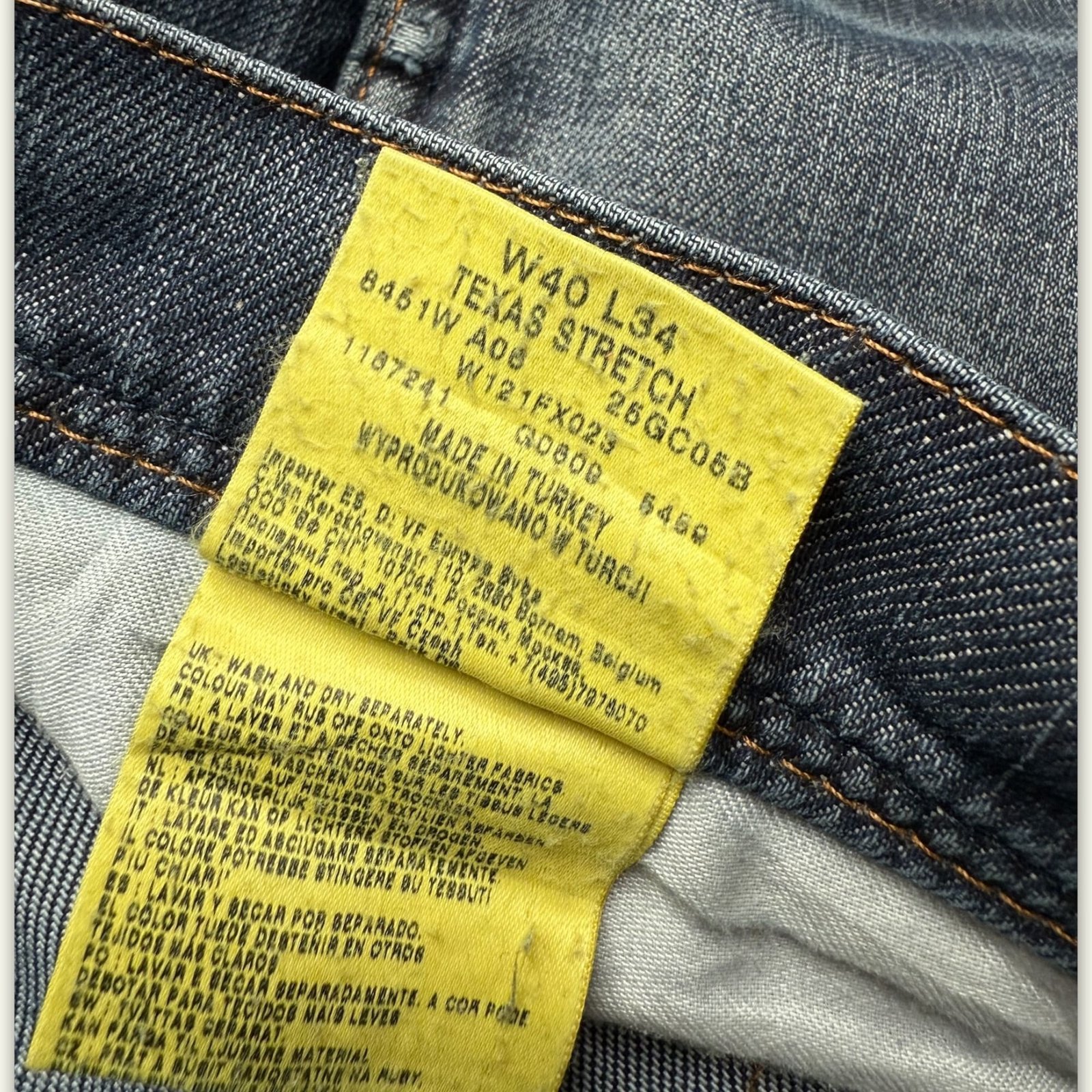 Wrangler Jean Regular Homme Western – W40