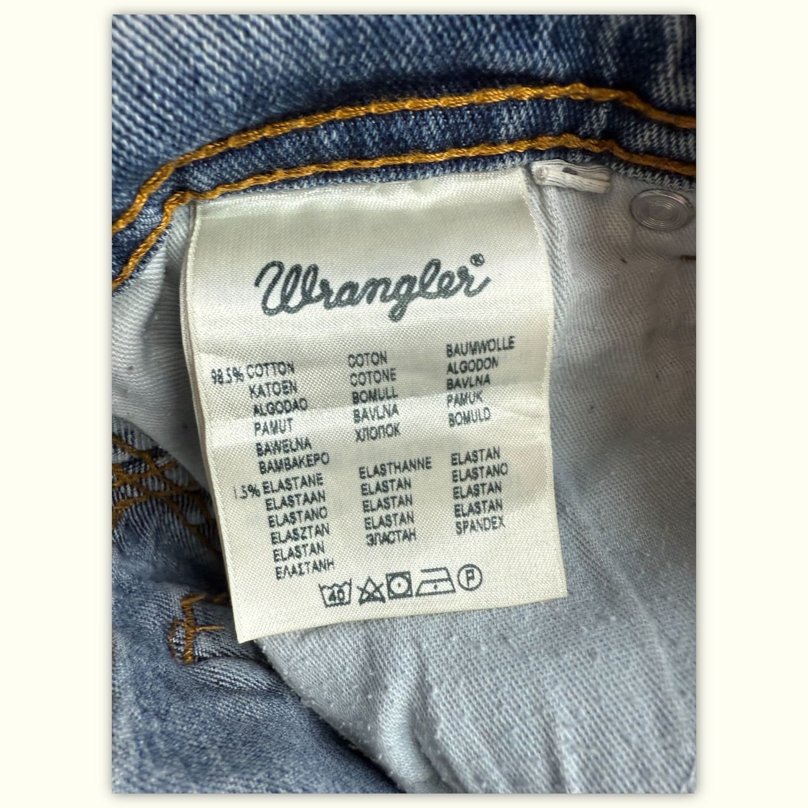 Wrangler Jean Regular Homme 2010s Western – W33