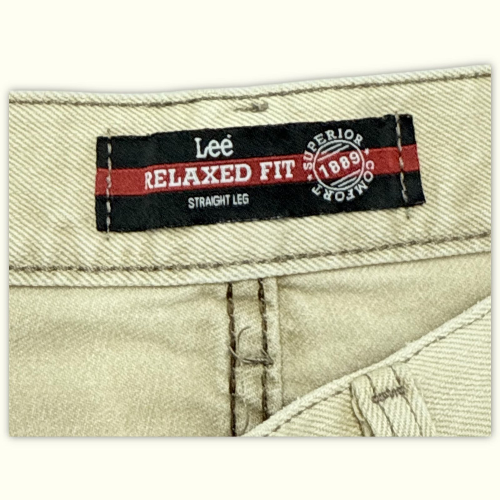 Lee Jean Relaxed Homme 1990s Workwear – W34
