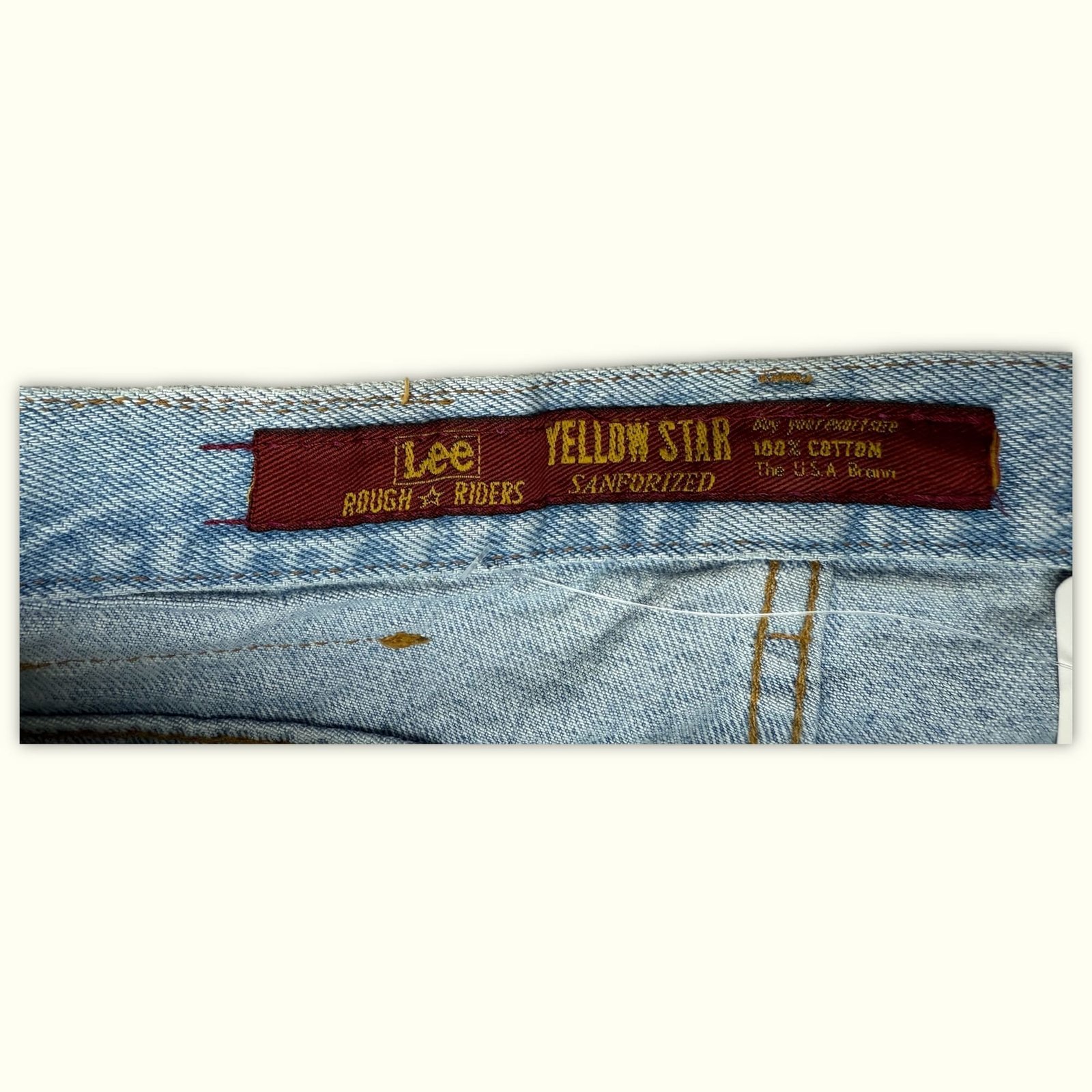 Lee Jean Relaxed Homme 1990s Vintage – W32