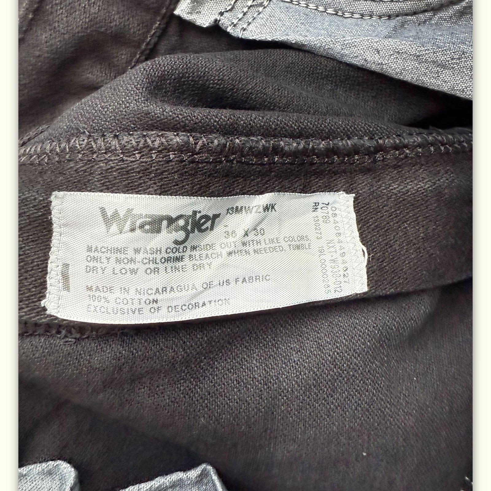 Wrangler Jean Regular Homme 2000s Western – W36