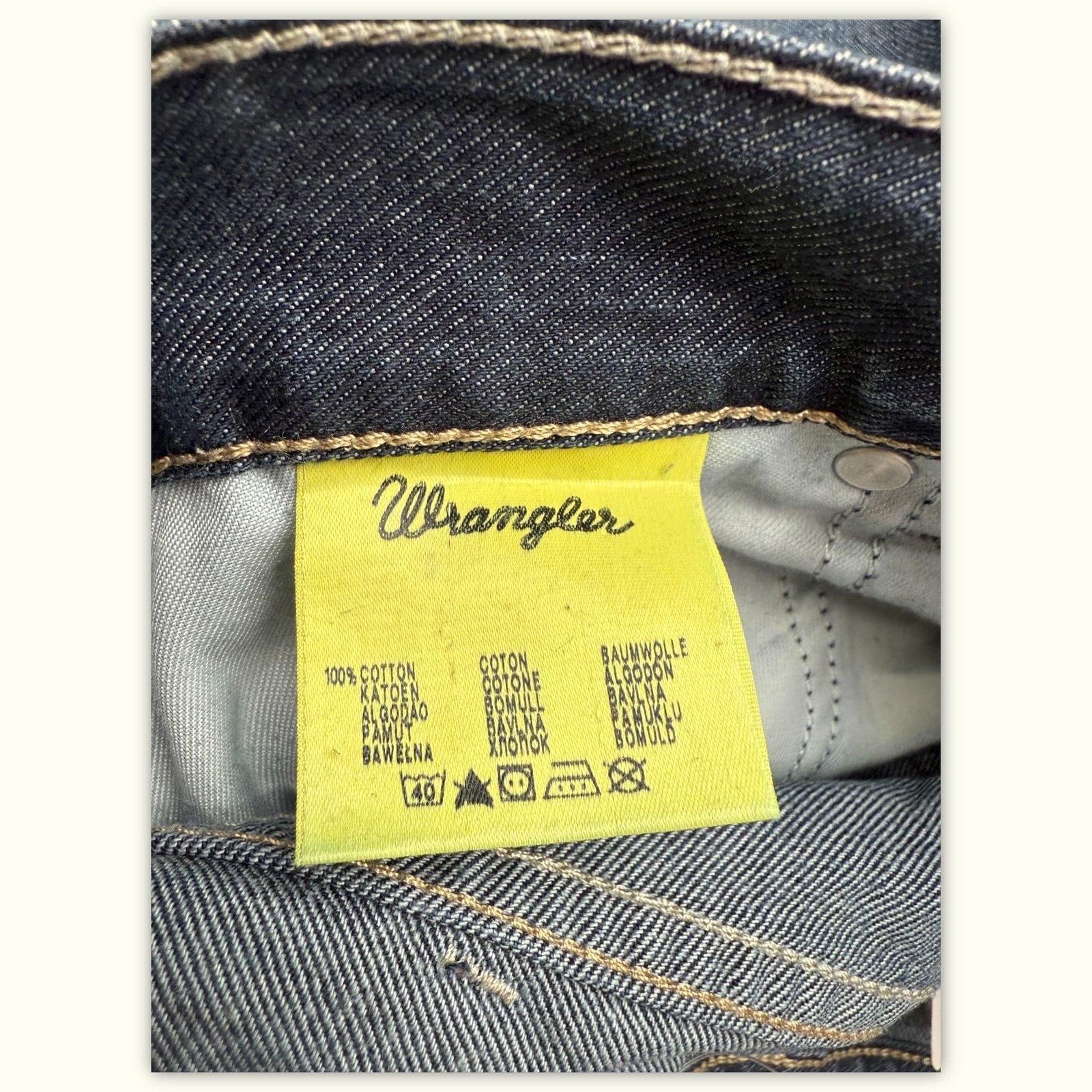 Wrangler Jean Regular Homme 2000s Western – W32