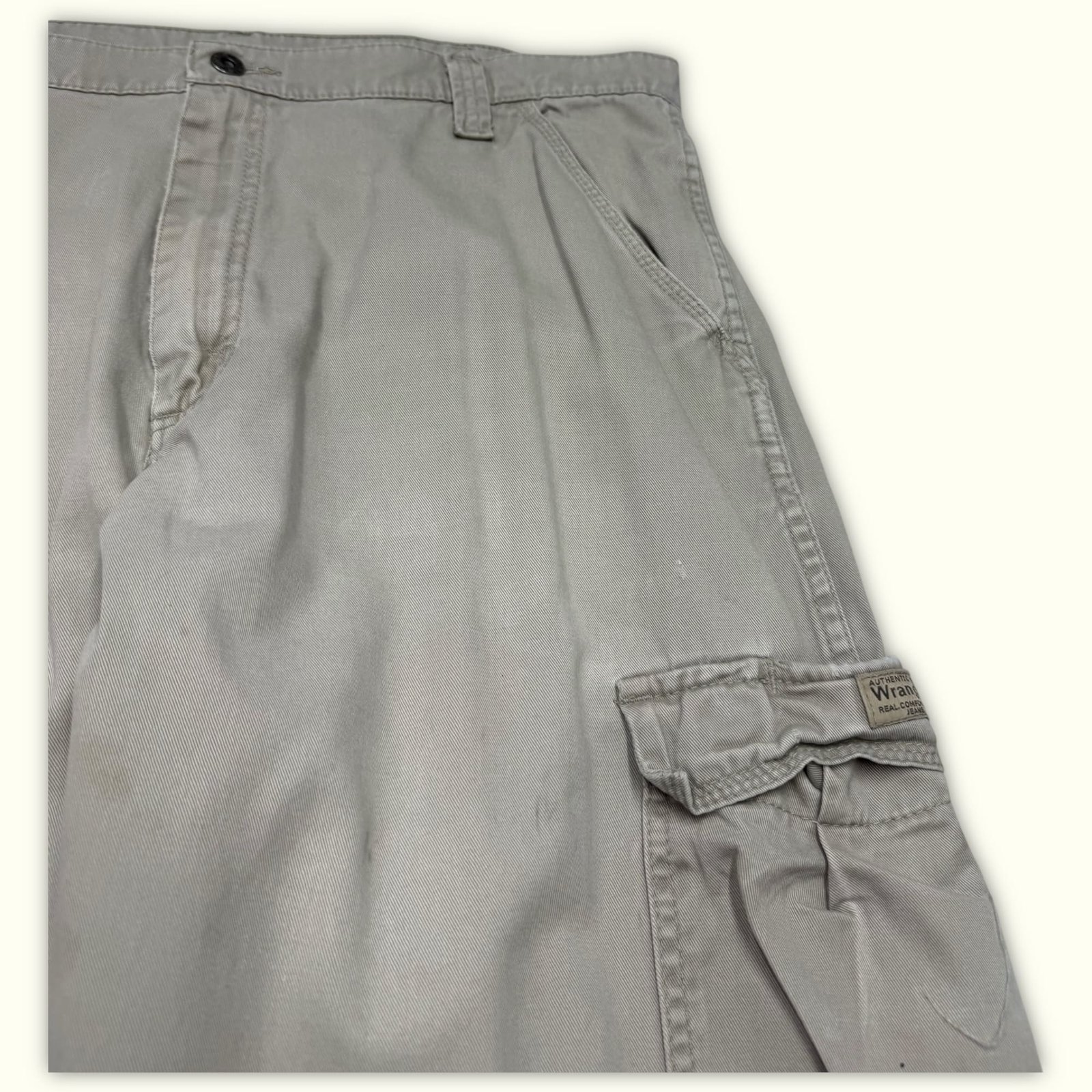 Wrangler Pantalon cargo Relaxed Homme 2000s Utility – W36