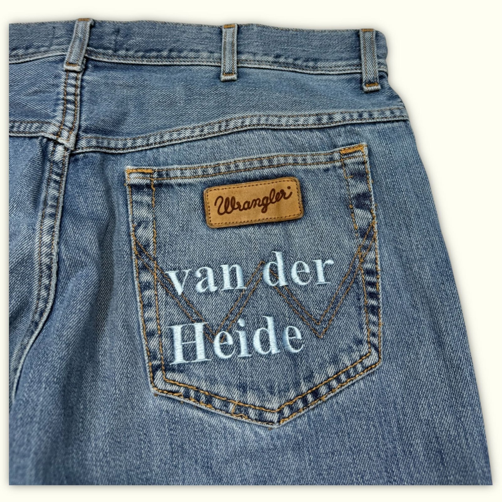 Wrangler Jean Regular Homme 2000s Western – W38