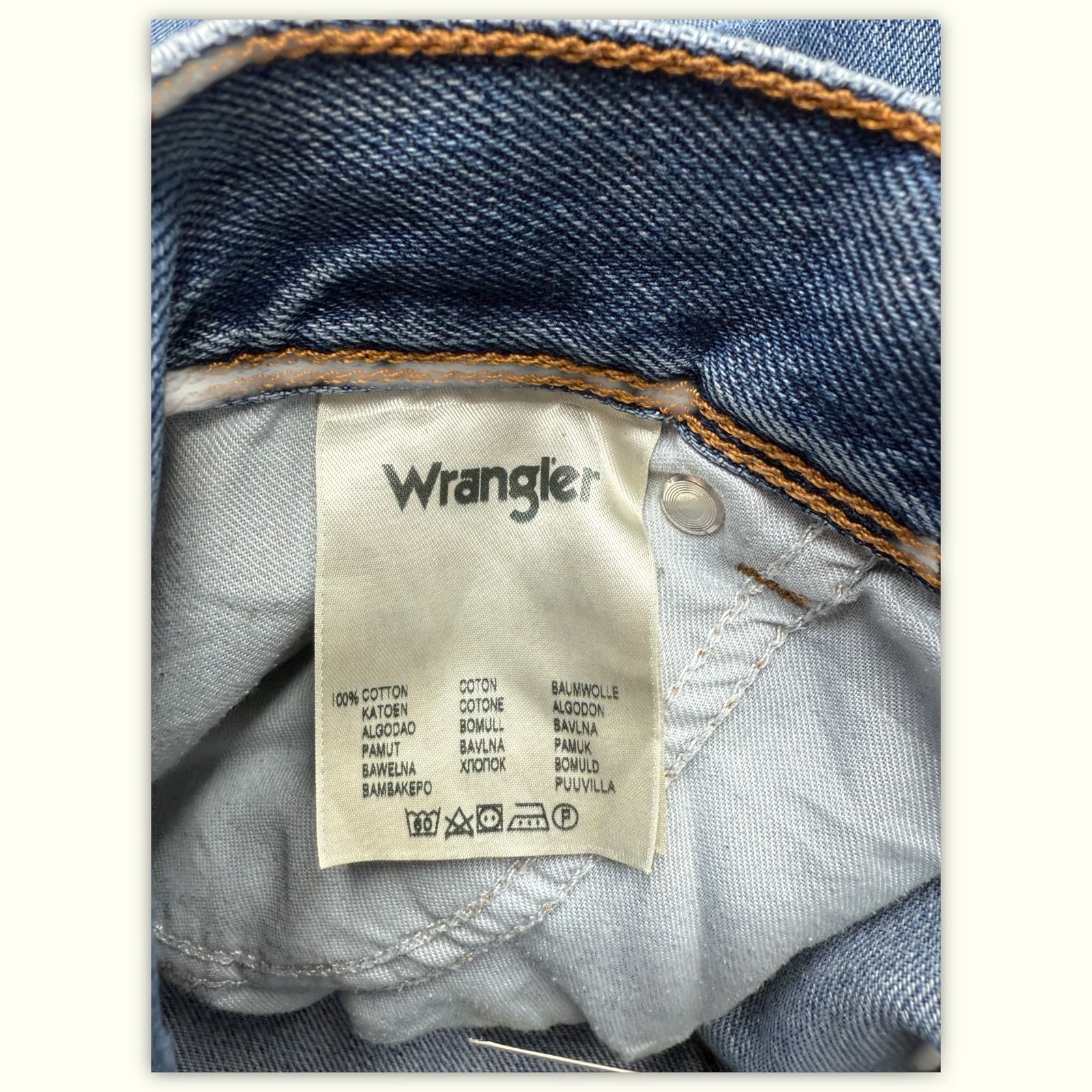 Wrangler Jean Regular Homme 2000s Western – W38